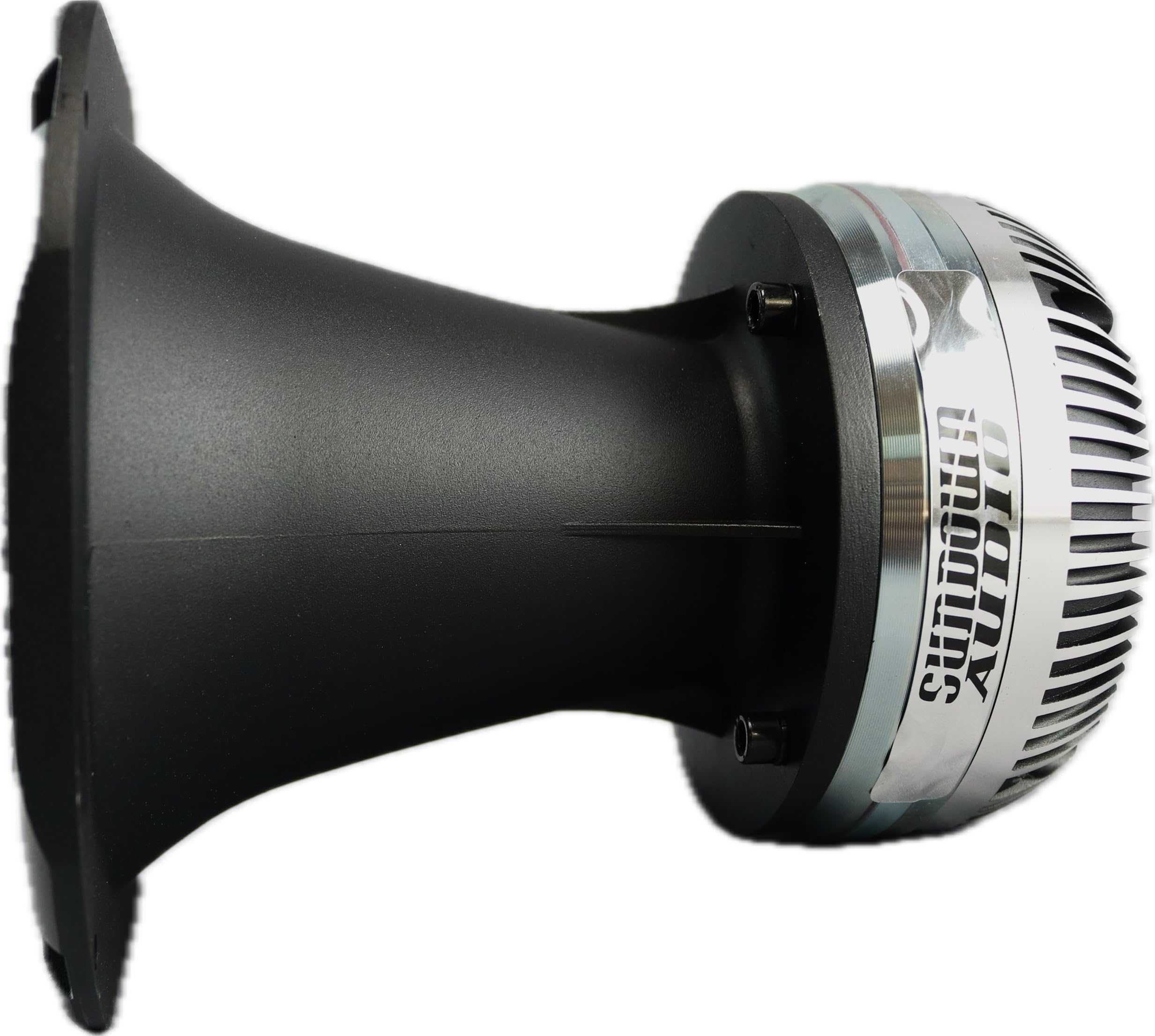 Sundown Audio 2" Throat NEO Super Horn Driver SHNMD - 110W RMS (220W Program), 4 Ohm - 3" CCAR Voice Coil, Titanium Diaphragm, Neodymium Magnet, 120dB Sensitivity, 600Hz-20kHz