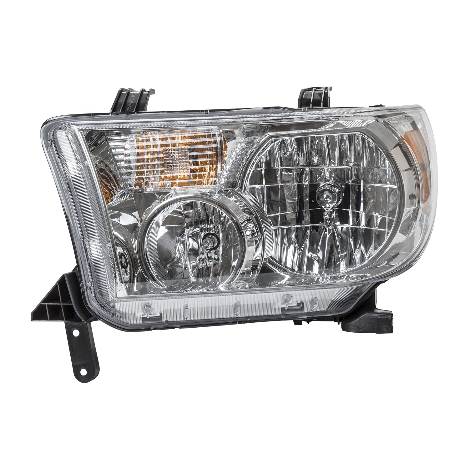 Left TYC Headlight Assembly Compatible with 2007-2013 Toyota Tundra