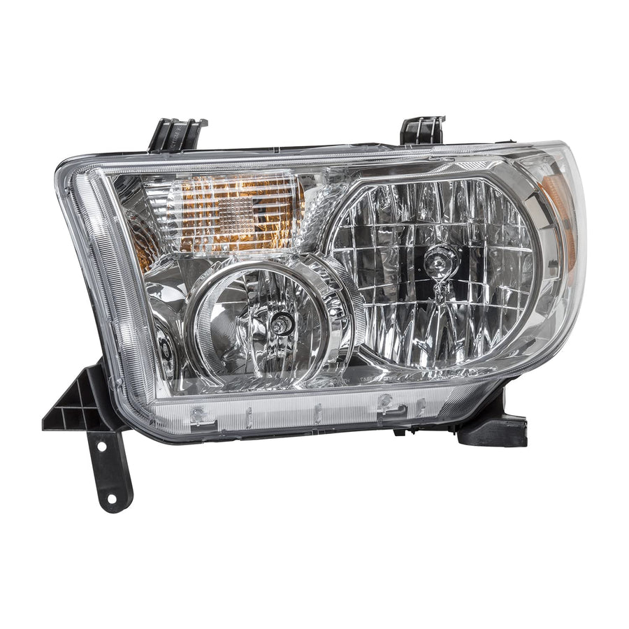 Left TYC Headlight Assembly Compatible with 2007-2013 Toyota Tundra