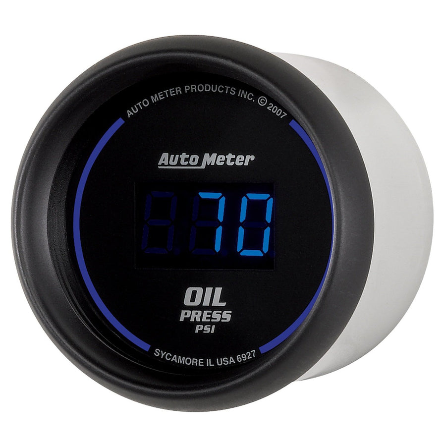 Cobalt Auto Meter 6927 Digital 2-1/16" 0-100 PSI Oil Pressure Gauge