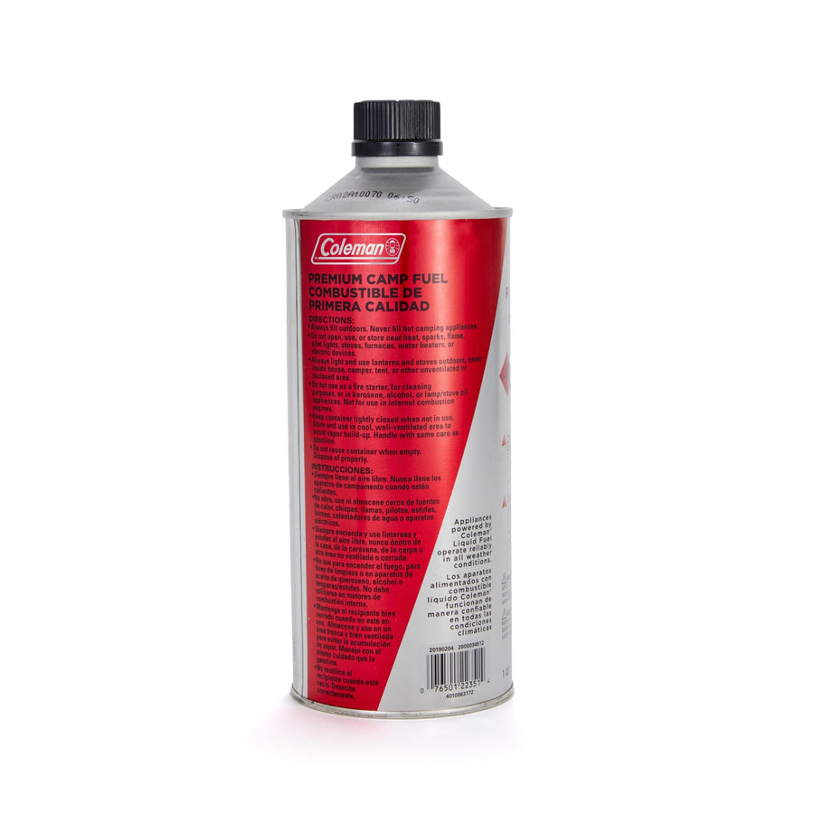 32oz Coleman Premium Camping Fuel, Efficient All Season Fuel Canister Ideal for Camping Lanterns & Stoves