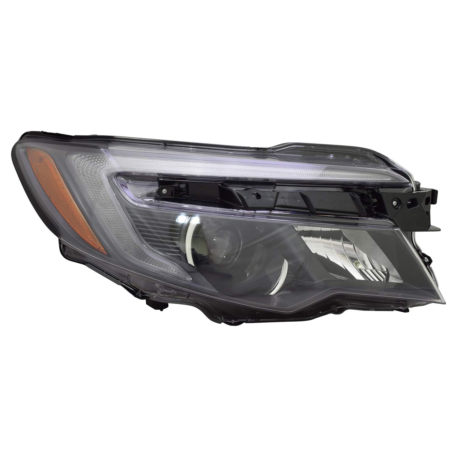 Right TYC Headlight Assembly Compatible with 2016-2018 Honda Pilot