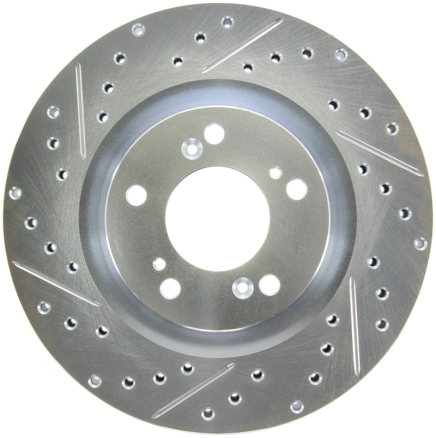 Front Right StopTech 227.40048R Select Sport Drilled and Slotted Brake Rotor