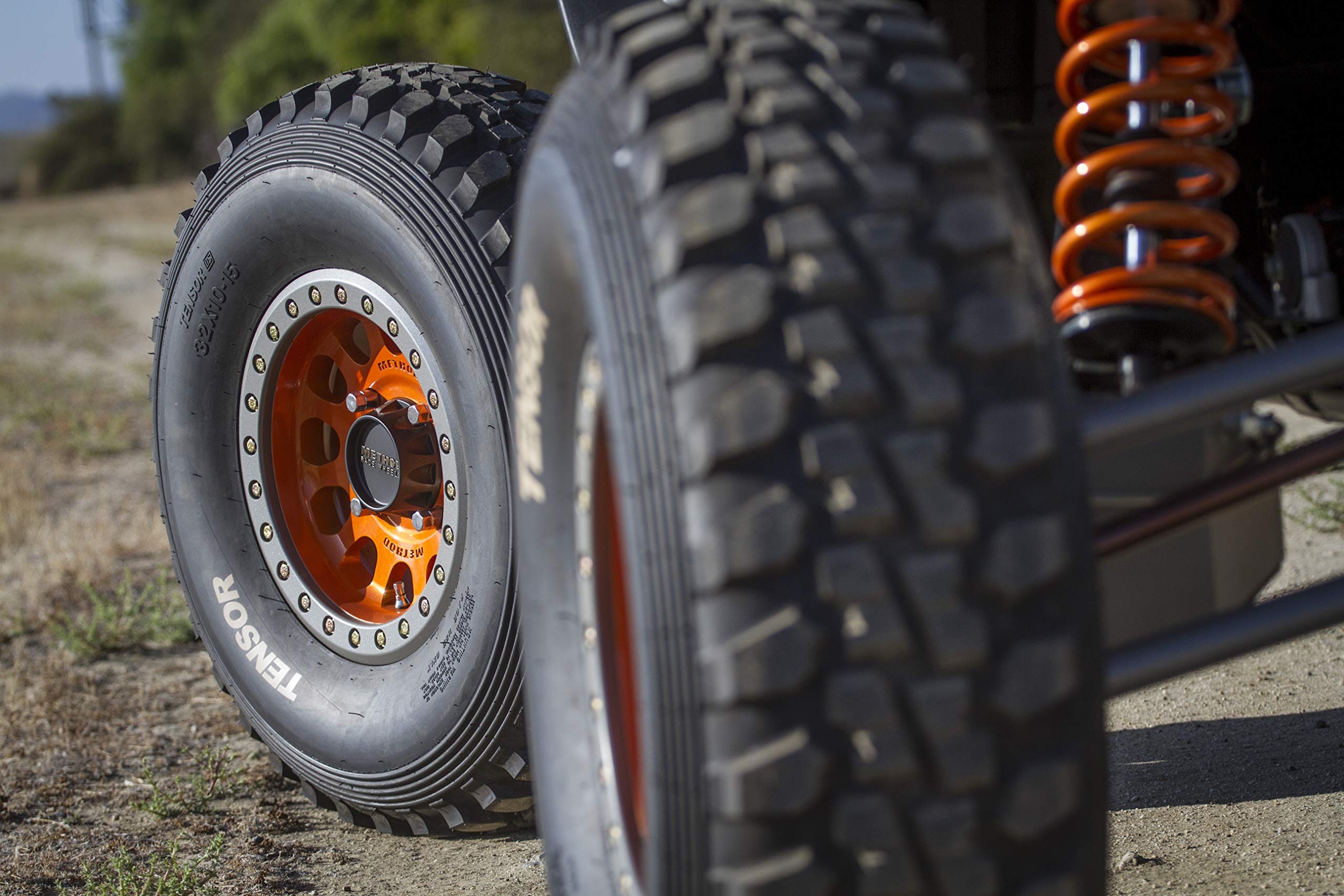 DESERT SERIES TENSOR TIRE, 32x10R15, 50 Durometer Tread"SOFT" Compound