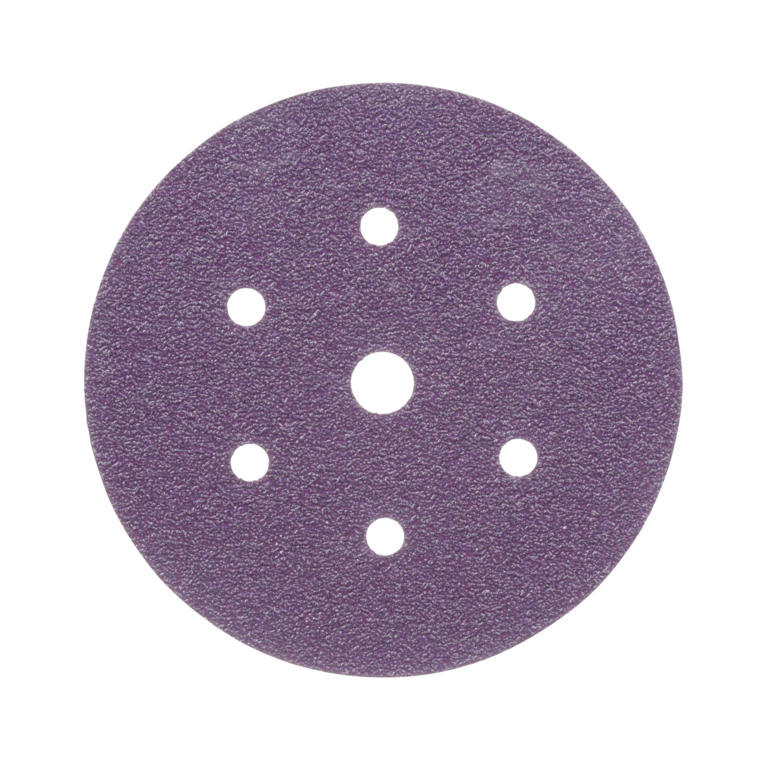 3M™ Cubitron™ II Clean Sanding Hookit™ Abrasive Disc, 31370, 6 in, 40+ grade, 25 discs per carton