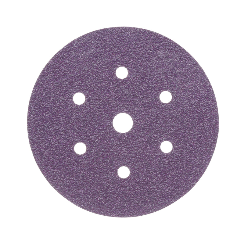 3M™ Cubitron™ II Clean Sanding Hookit™ Abrasive Disc, 31370, 6 in, 40+ grade, 25 discs per carton