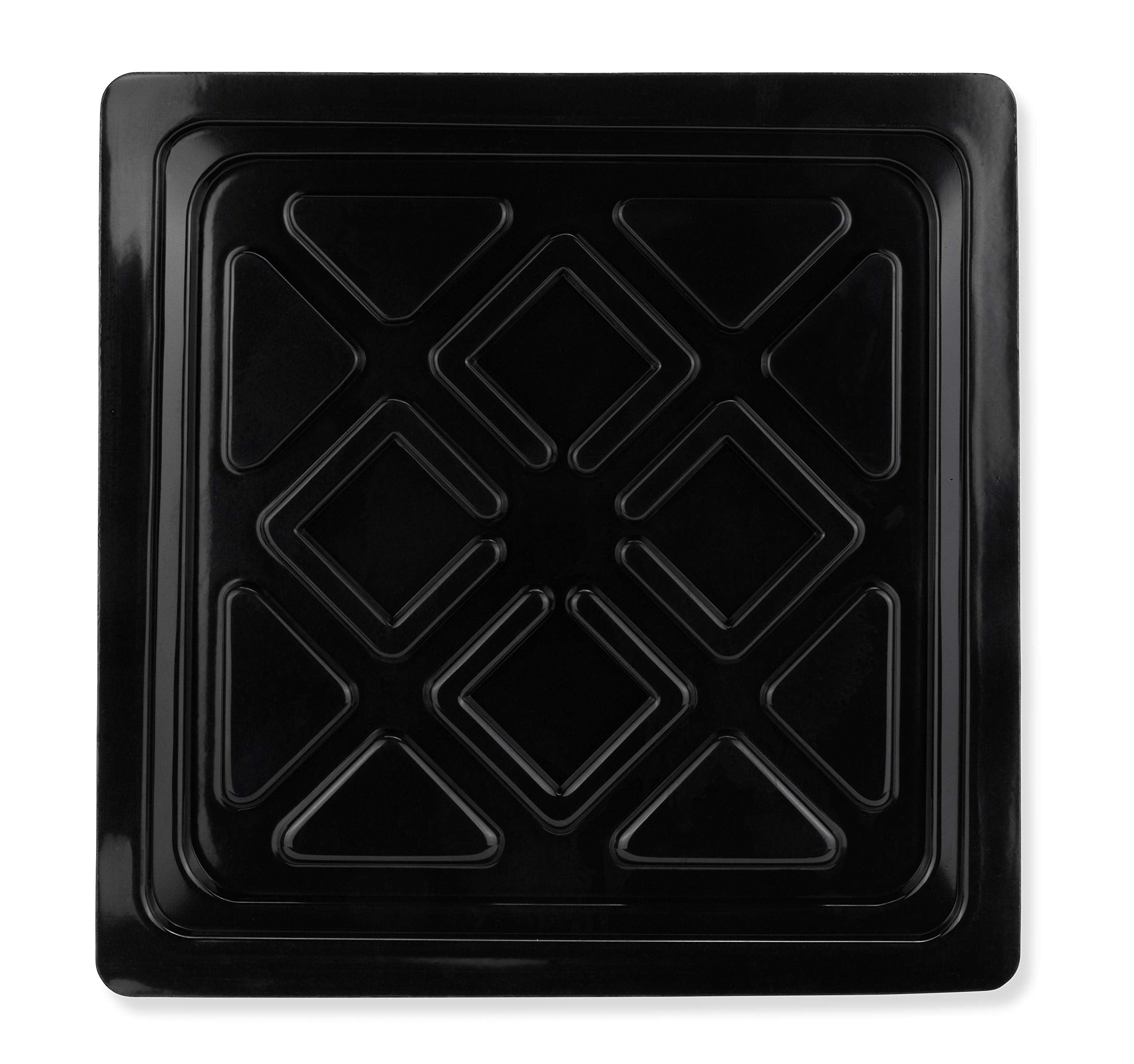 Camco 45652 Dual Vent Cover, RV Insulated Black | Adjustable Airflow Inside Your RV | Compatible with Standard 14-inch x 14-inch Ceiling Vents with Screws