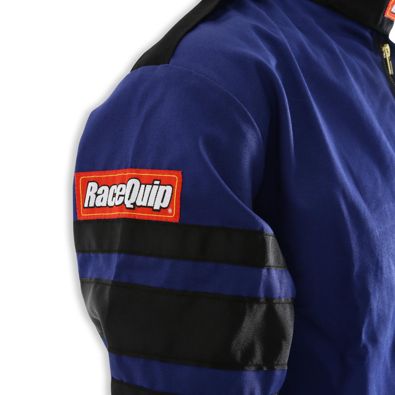 RaceQuip One Piece Racing Driver Fire Suit Multi Layer SFI 3.2A/ 5 Blue X-Large 120026