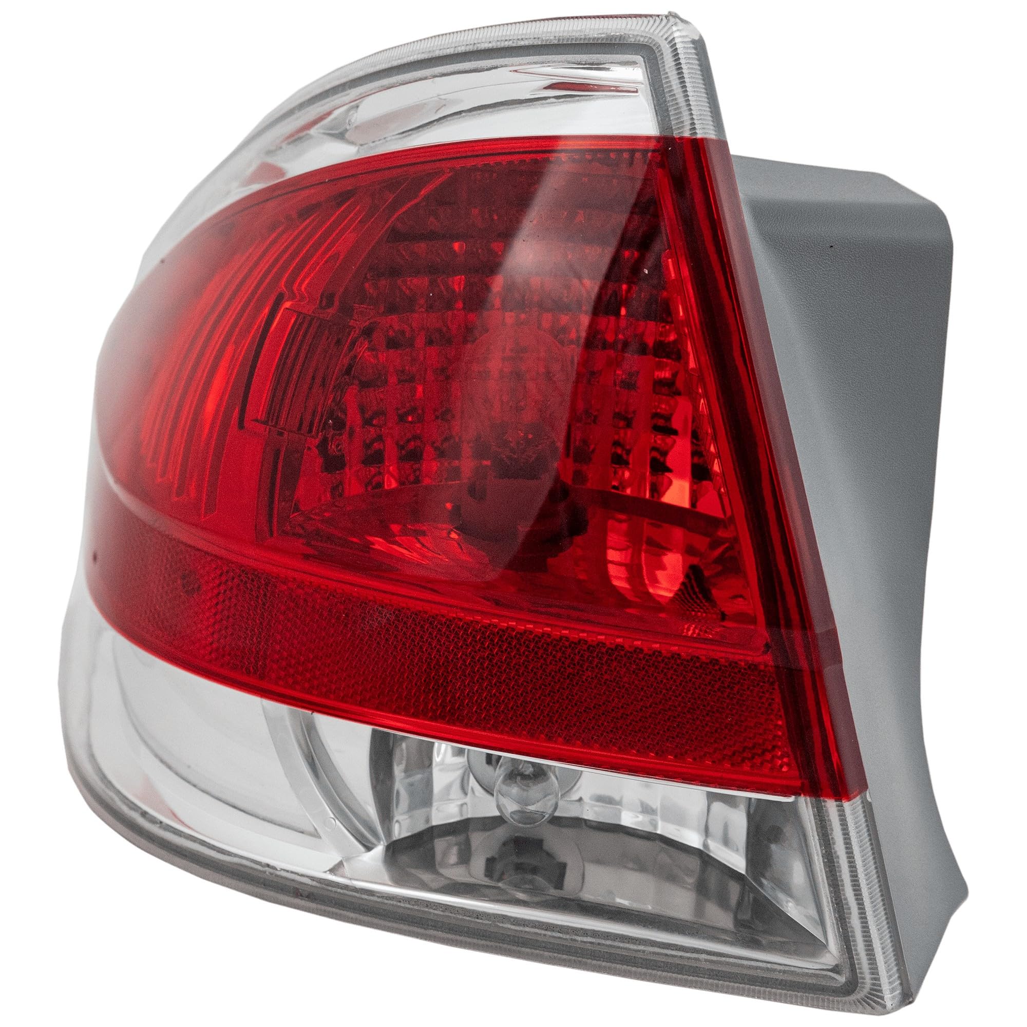 Go-Parts - Rear Tail Light Lamp Assembly/Lens/Cover for 2007-2008 Ford Focus - Left (Driver) Side Coupe/Sedan/Hatchback Replacement 8S4Z 13405 D FO2800214