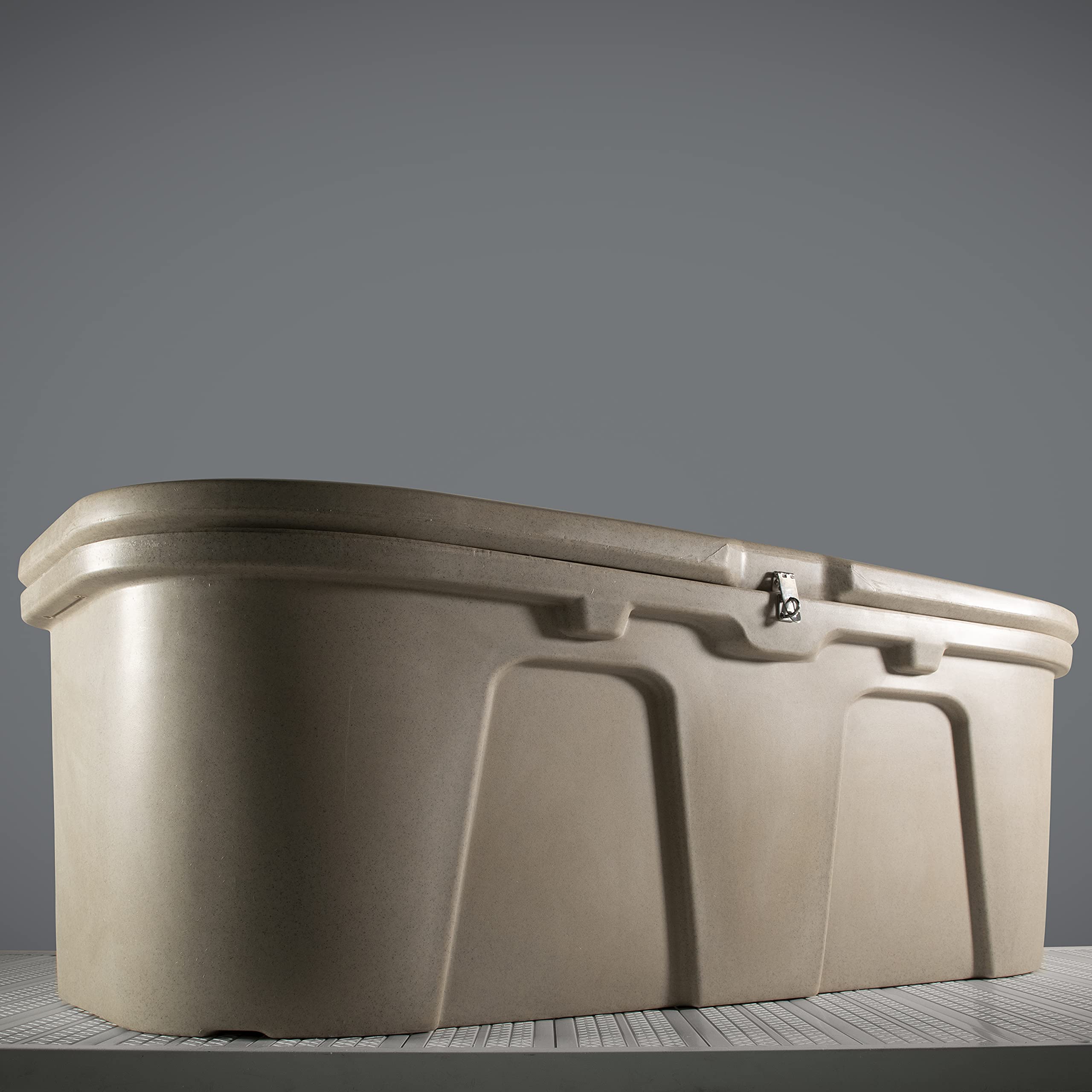 Stow 'N Go Dock and Patio Storage Box, Taylor Made Products Sandstone 67.75"L x 27.75"W x 26"H
