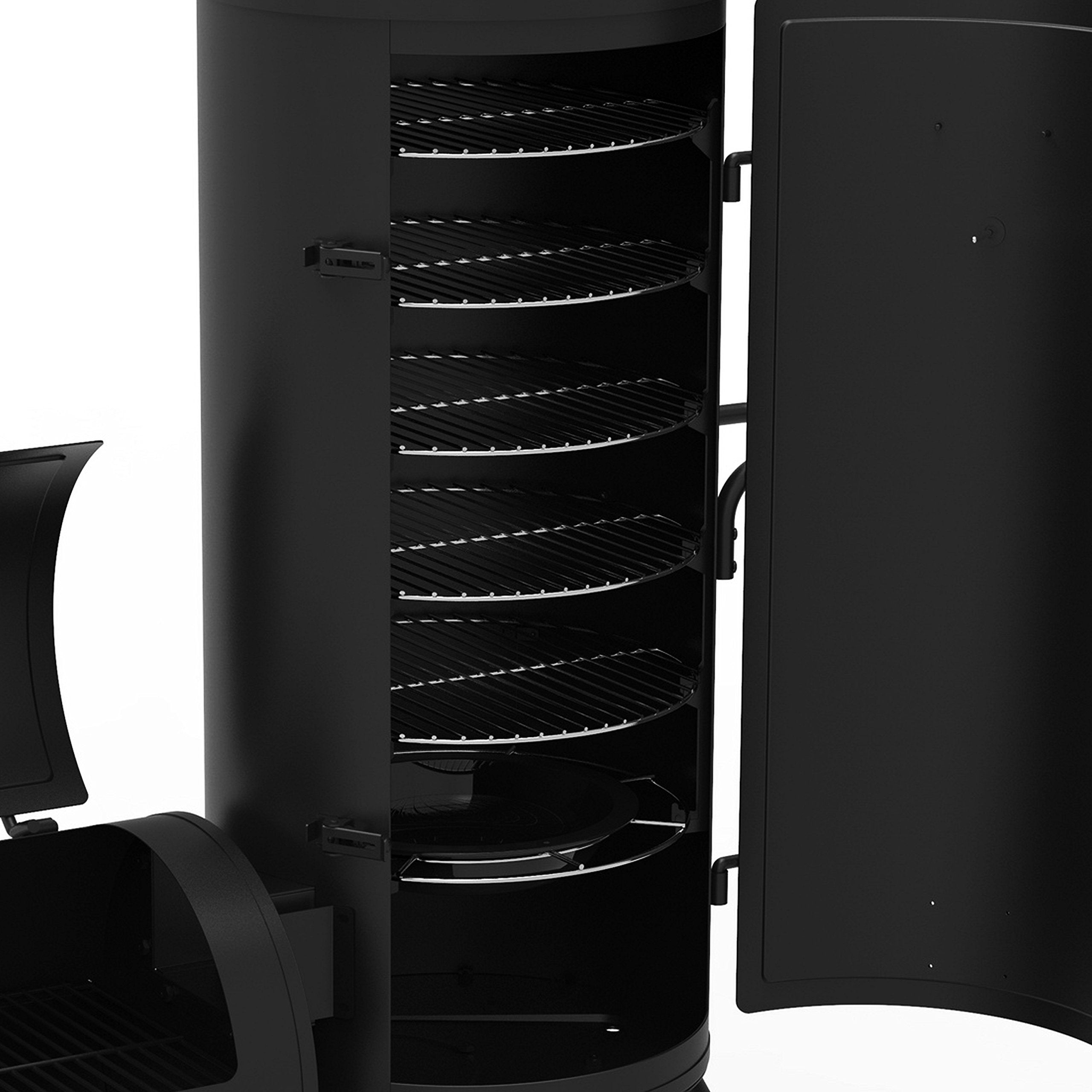 Dyna-Glo Heavy-Duty Vertical Offset Charcoal Smoker & Grill DGSS1382VCS-D Signature Series
