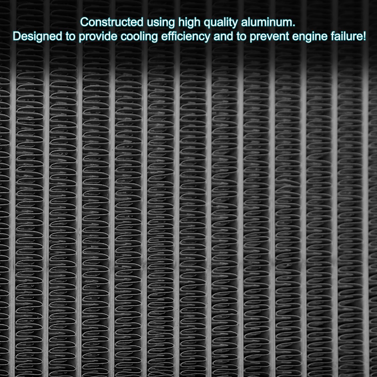 3 Row Cool Radiator SPEC-D TUNING Compatible with 1999-2004 Ford Excursion, F-250, F-350 6.8L V10 7.3L V8 Diesel