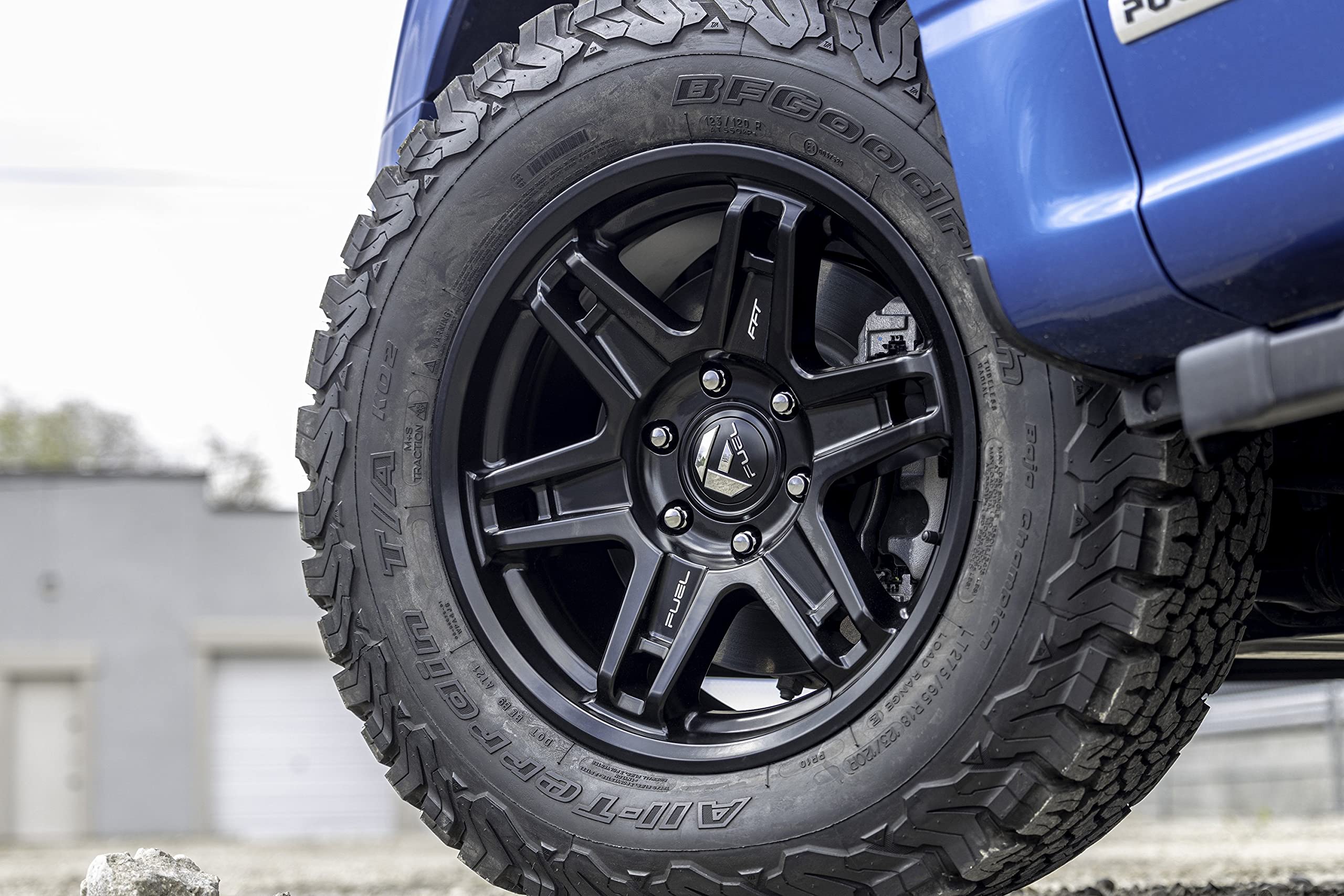 D836 SLAYER FUEL OFF-ROAD 17X9, 6X5.5, 3.5, -38mm MATTE BLACK - D83617908435