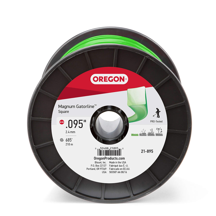 Oregon Gatorline 21-895 Square Trimmer Line .095-Inch by 681-Foot