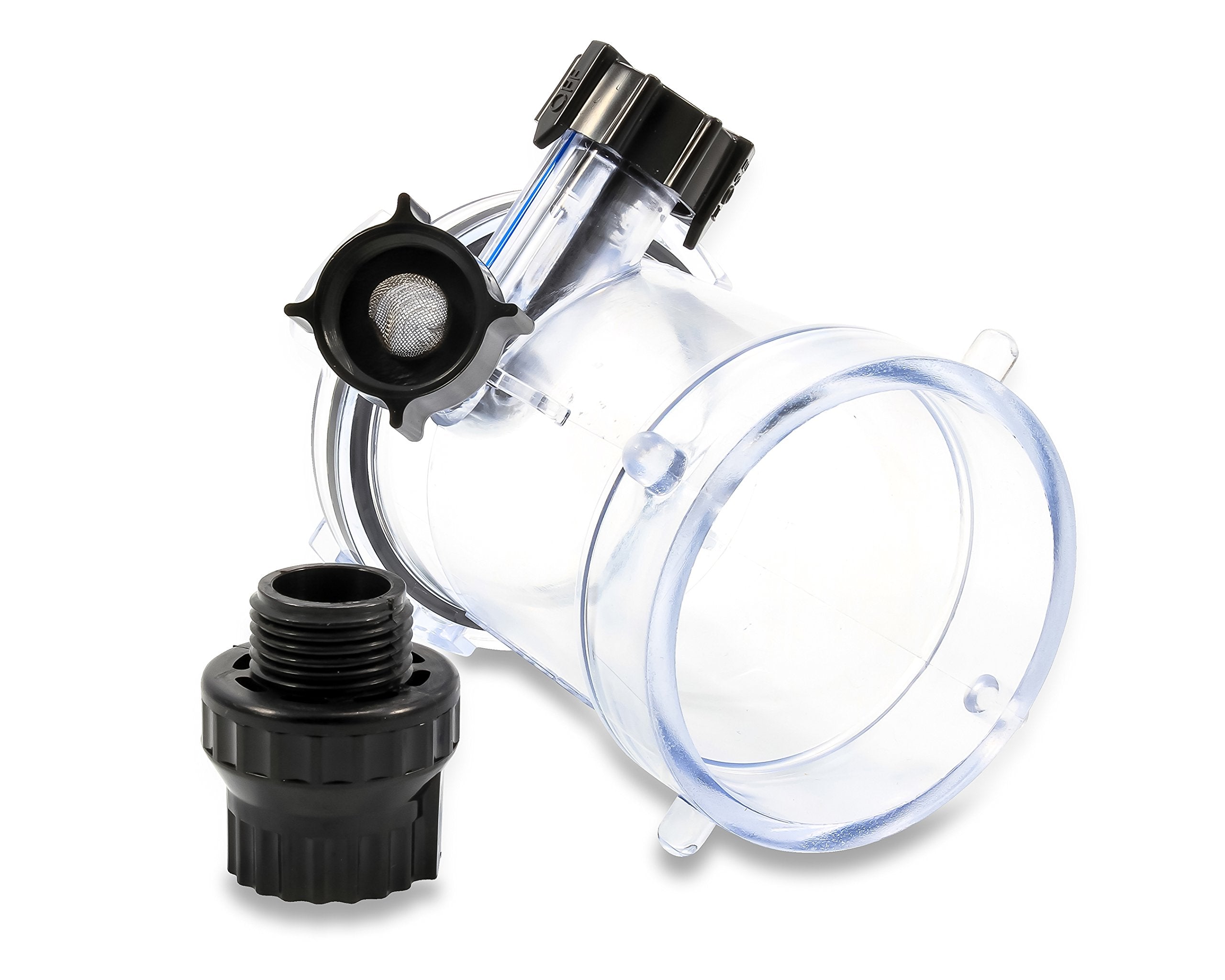 Camco Dual Flush RV & Camper Holding Tank Rinser - Features 2-Way Jet Cleaning Action That Helps Reduce Odors and Malfunctions in RV Holding Tanks and Hoses - RV Black Tank Cleaner (39072)