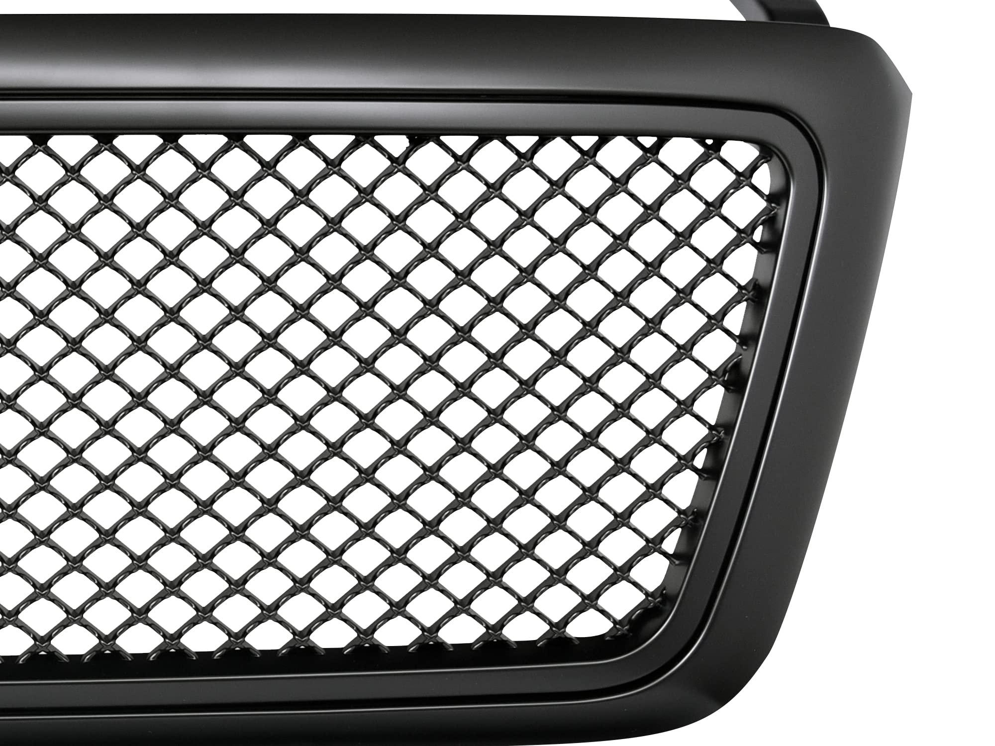 7165687 Armordillo USA Mesh Front Hood Grille - Matte Black Fits 2004-2008 Ford F150 F-150/2006-2008 Lincoln Mark LT