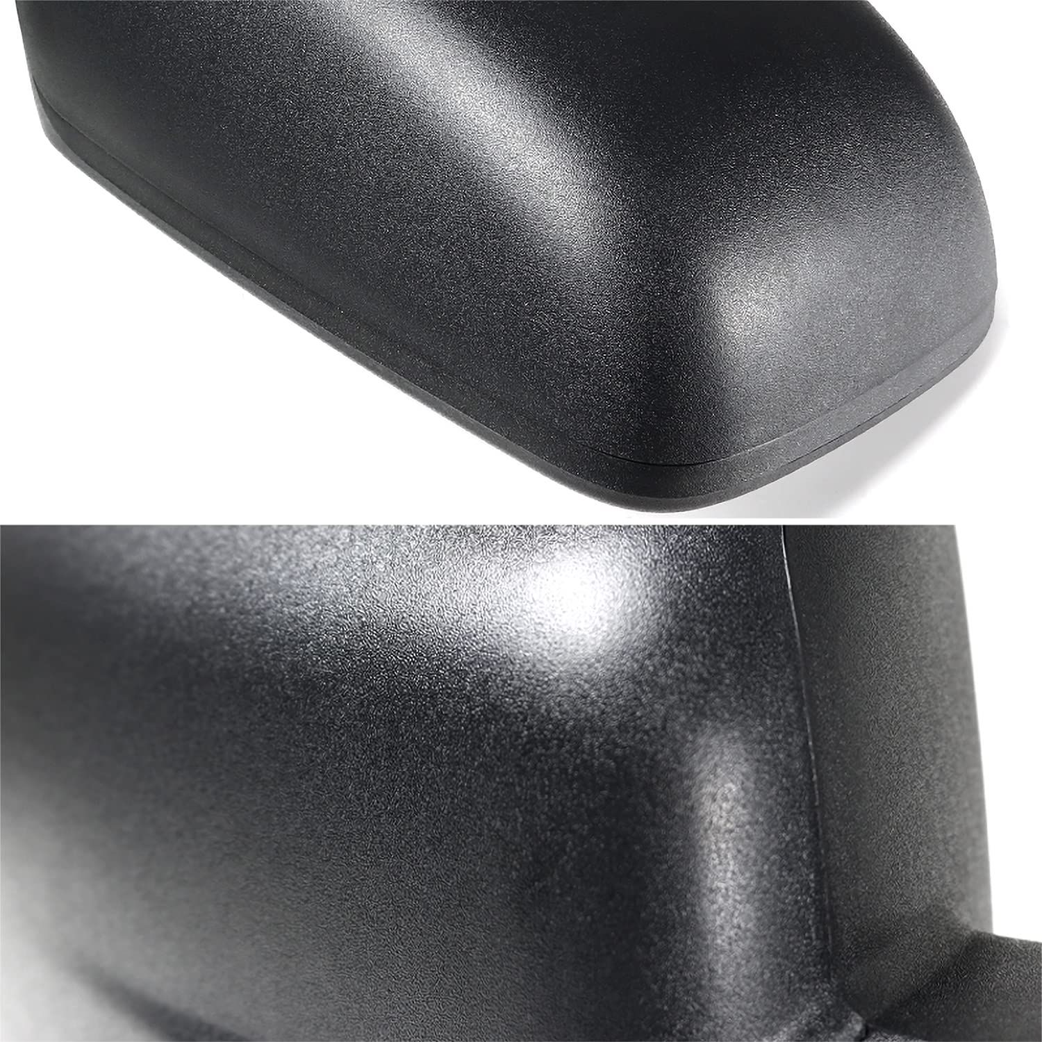 Passenger Side View Mirror Spec-D Tuning Manual Fold Compatible with 2009-2018 Dodge Ram 1500, 2019-2021 Classic