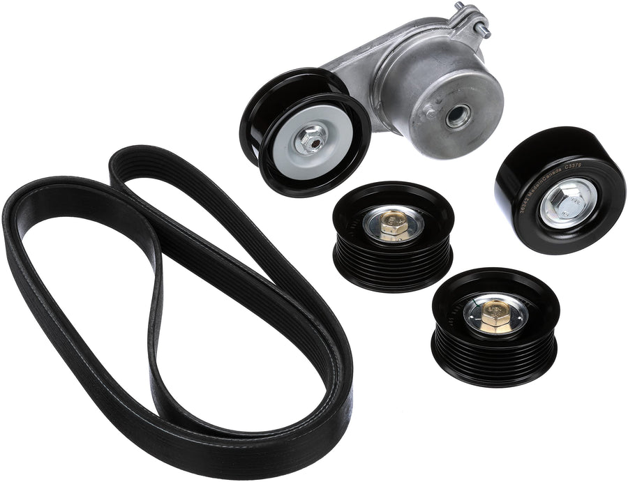 Complete Gates Serpentine Belt Drive Component Kit 90K-39129B