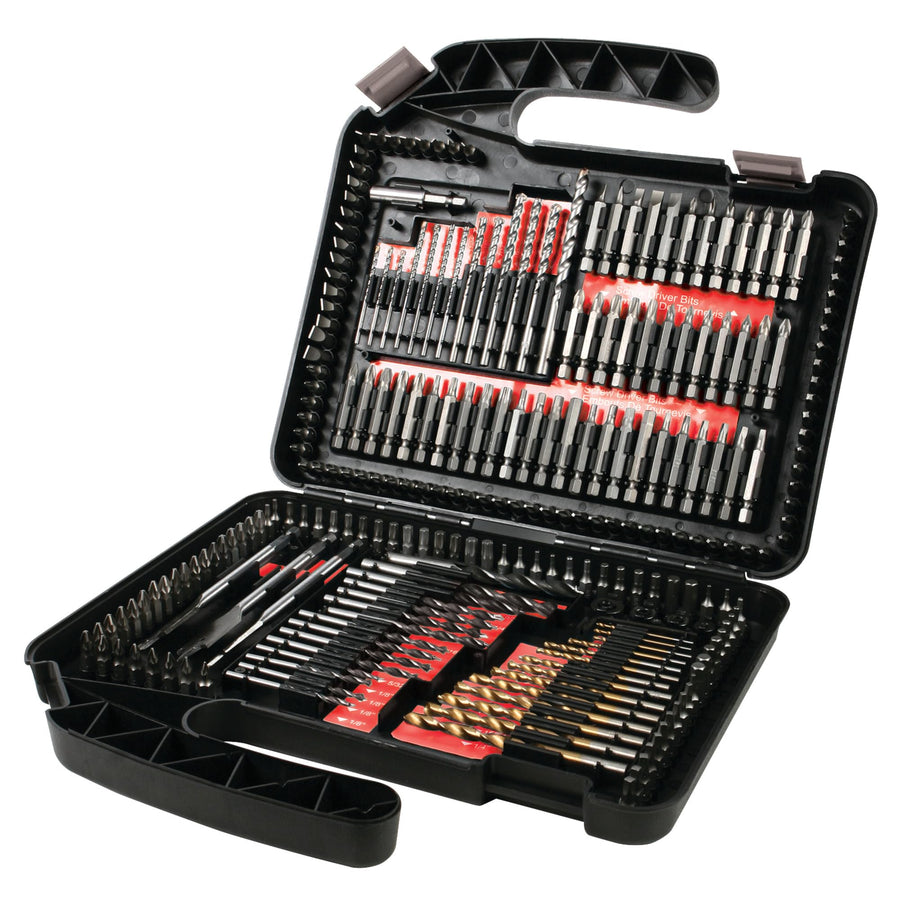 W9080 Performance Tool 253 pc. Driver and Drill Bit Set - Comprehensive Tool Kit for All Your Drilling and Driving Needs