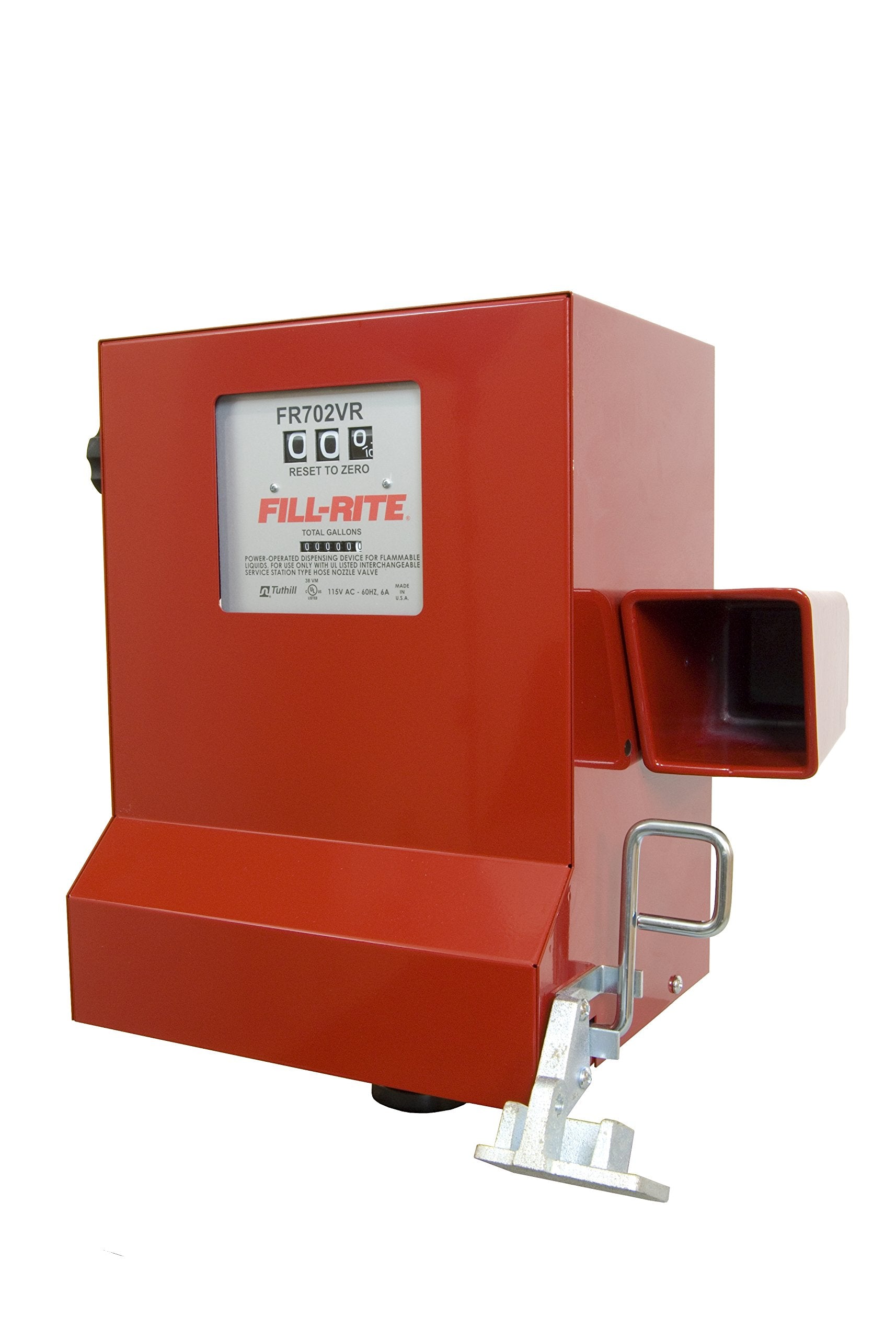 Fill-Rite Heavy Duty FR702VR Cabinet Pumps and Meters, 20 GPM, 115/230 VAC