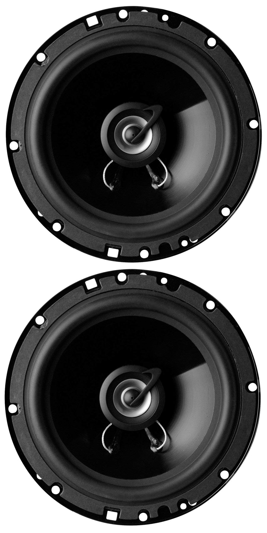 6.5 Inch Planet Audio TRQ622 Car Speakers - 250 Watts of Power Per Pair, 125 Watts Each, Full Range, 2 Way, Sold in Pairs