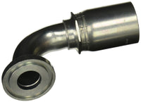 Gates GL Couplings 20GL-24FL90-068, Code 61 O-Ring Flange, 90 Bent Tube, 1 1/4" ID, 5.41"