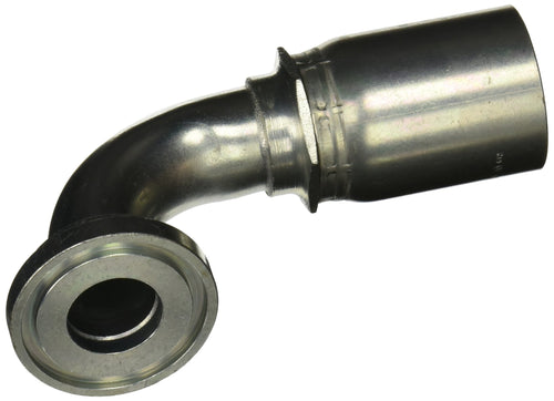Gates GL Couplings 20GL-24FL90-068, Code 61 O-Ring Flange, 90 Bent Tube, 1 1/4" ID, 5.41"