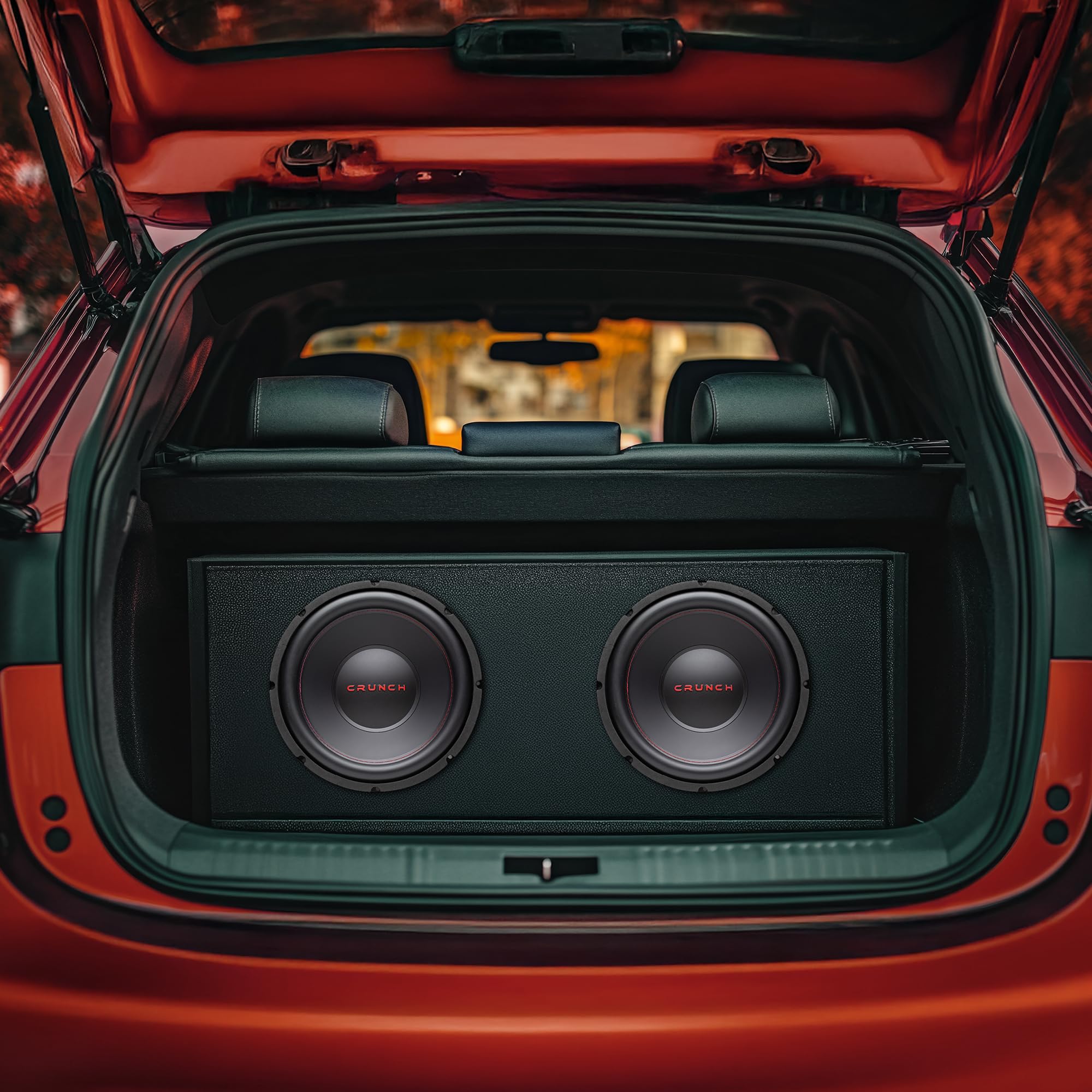 CRW12D4 Crunch 12 Inch Subwoofer 800 Watt MAX 400 Watt RMS Car Audio Speaker with 4 Ohm DVC Dual Voice Coil