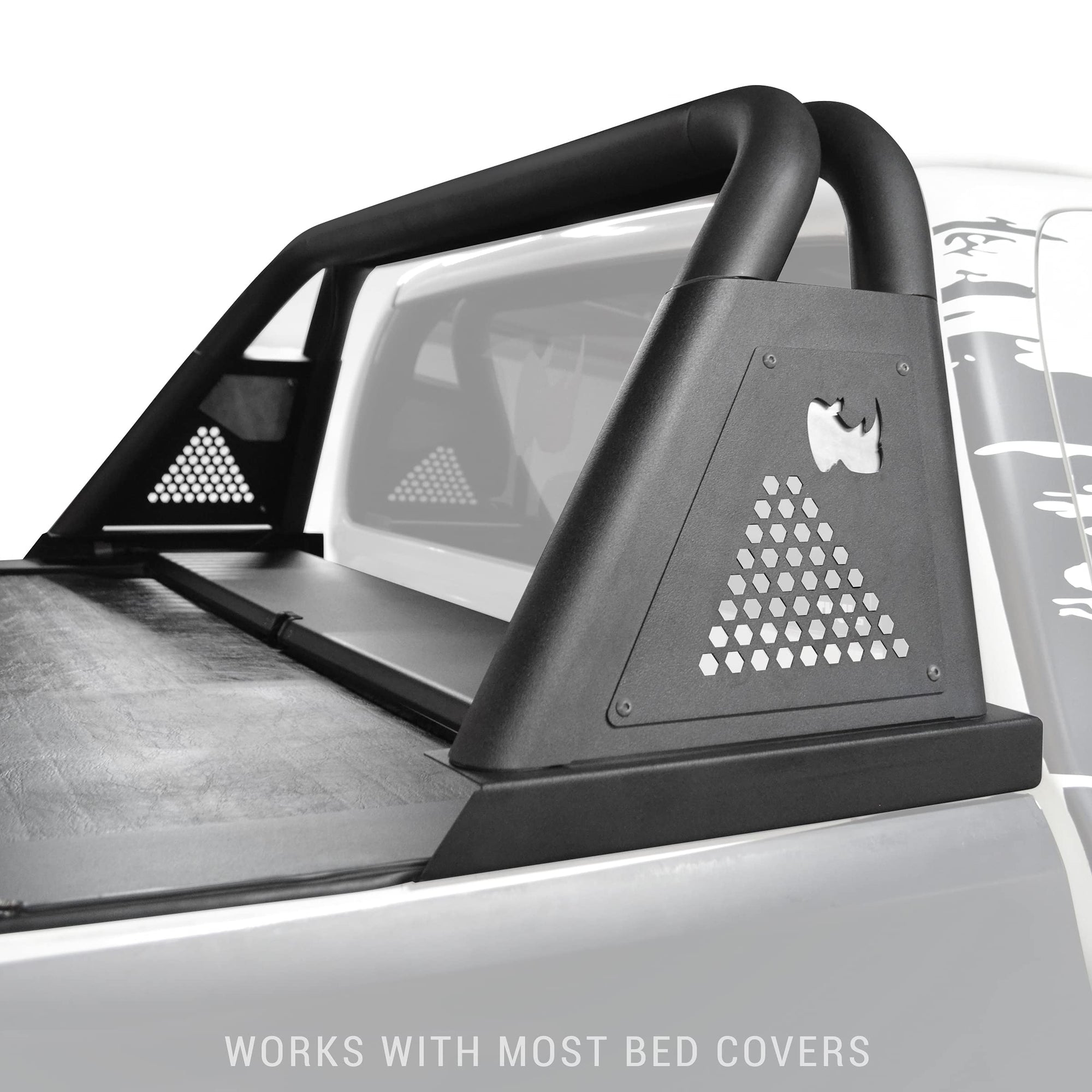 Sport Bar 3.0 Go Rhino | Mild Steel, Textured Black | 915003T | Fits Mid-Sized Trucks: 2015-2022 Chevrolet Colorado & GMC Canyon w/ 5 Bed Fleetside; 2016-2023 Toyota Tacoma w/ 5' Bed Fleetside