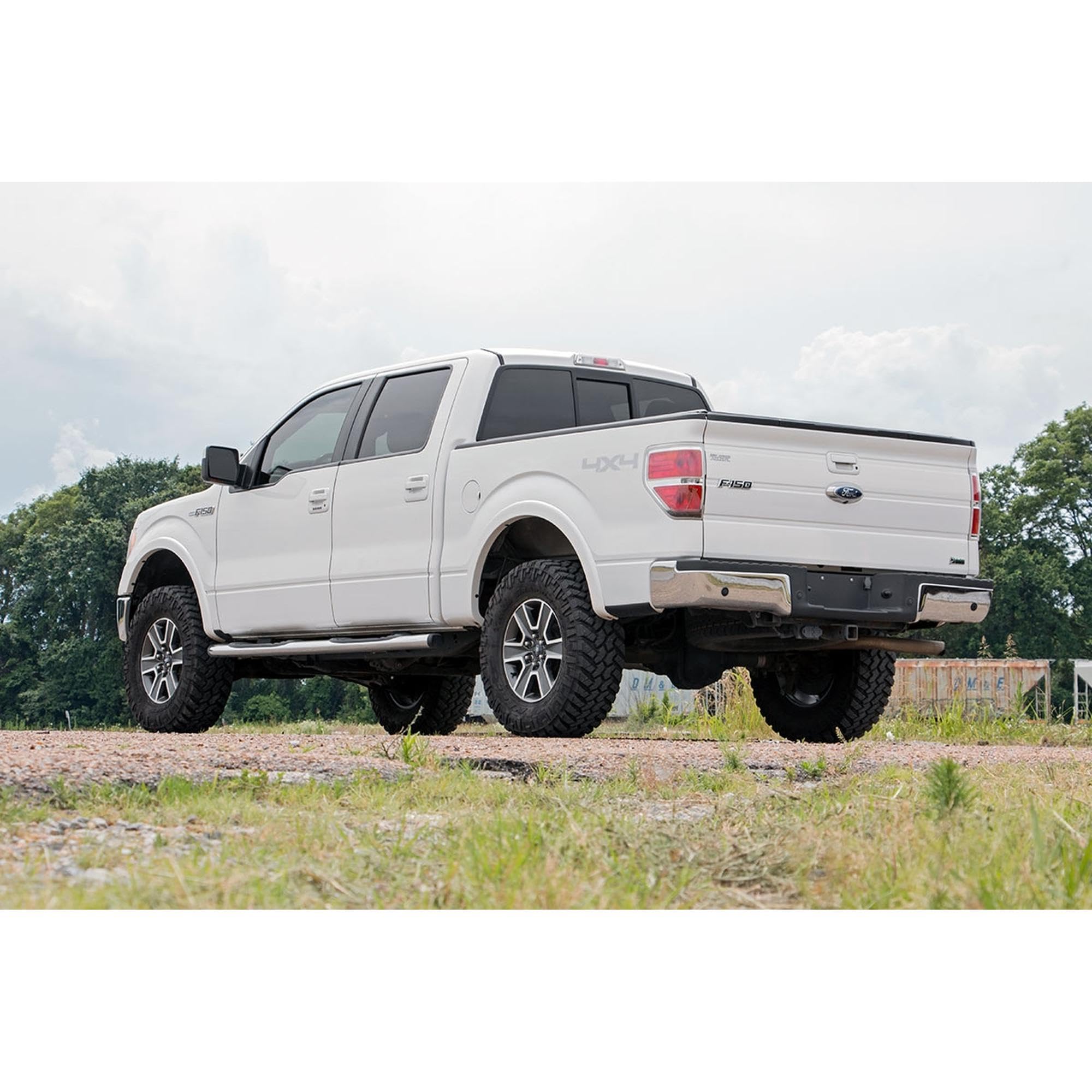 3" Rough Country Bolt-On Lift Kit w/N3 Shocks for 09-13 F-150 4WD - 51013RED