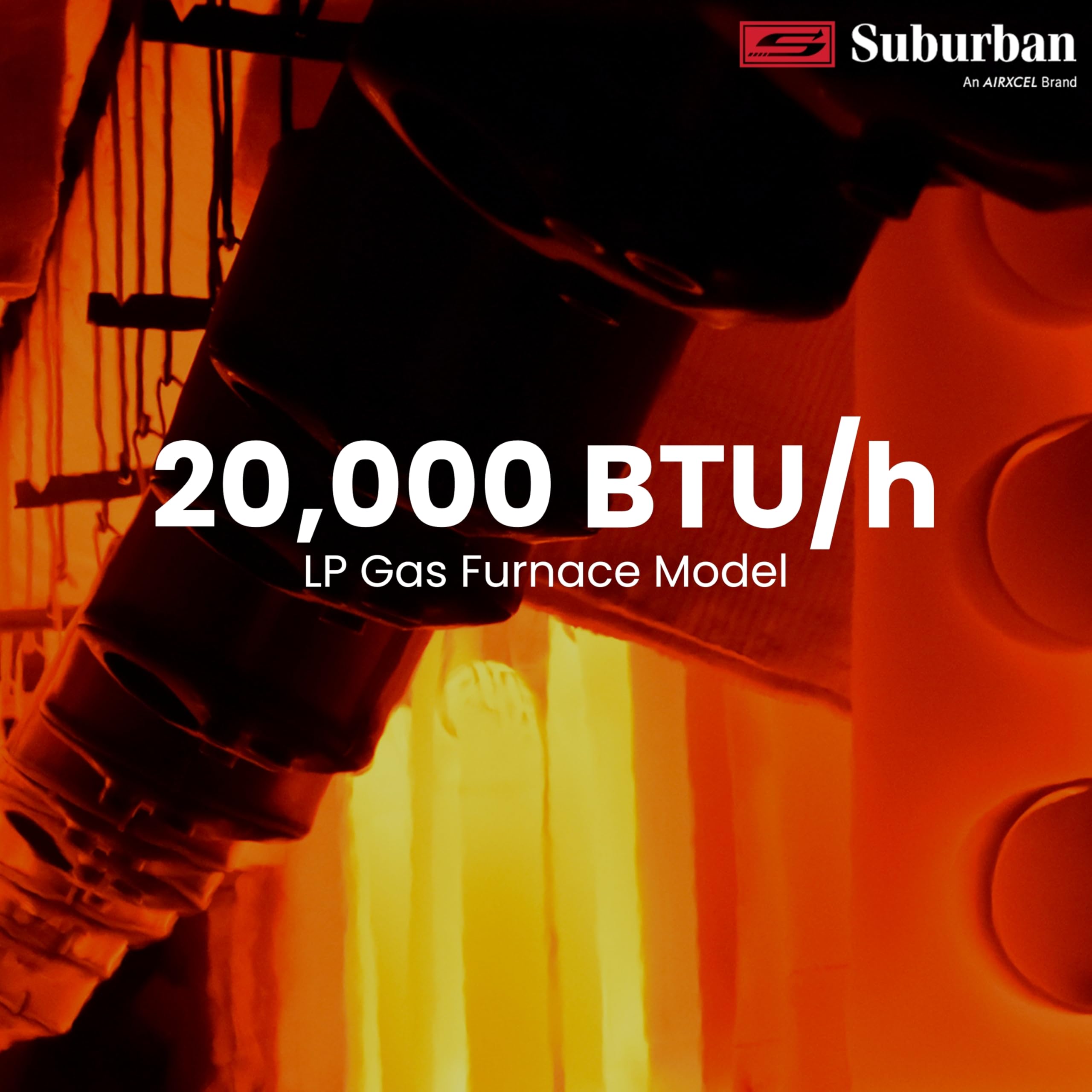 Suburban Ducted SF Series Low Profile Furnace SF-20VHFQ 20,000 BTU/h LP Gas Model 2572A