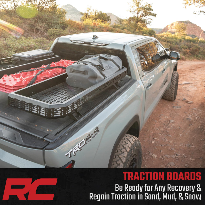Deep Studded Rough Country Traction Boards | 45" Long x 13" Wide - 10590