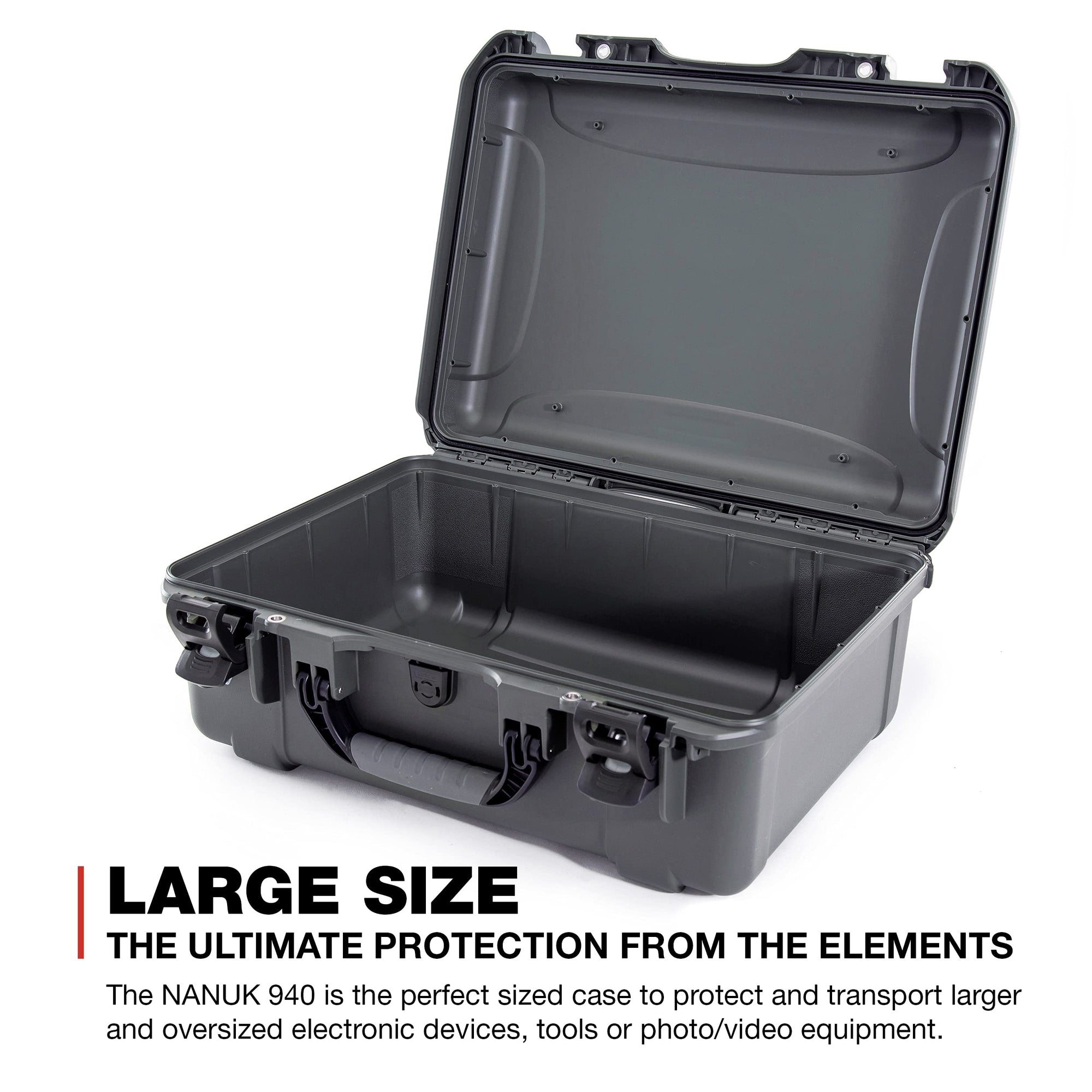 Graphite Nanuk 940 Waterproof Hard Case Empty