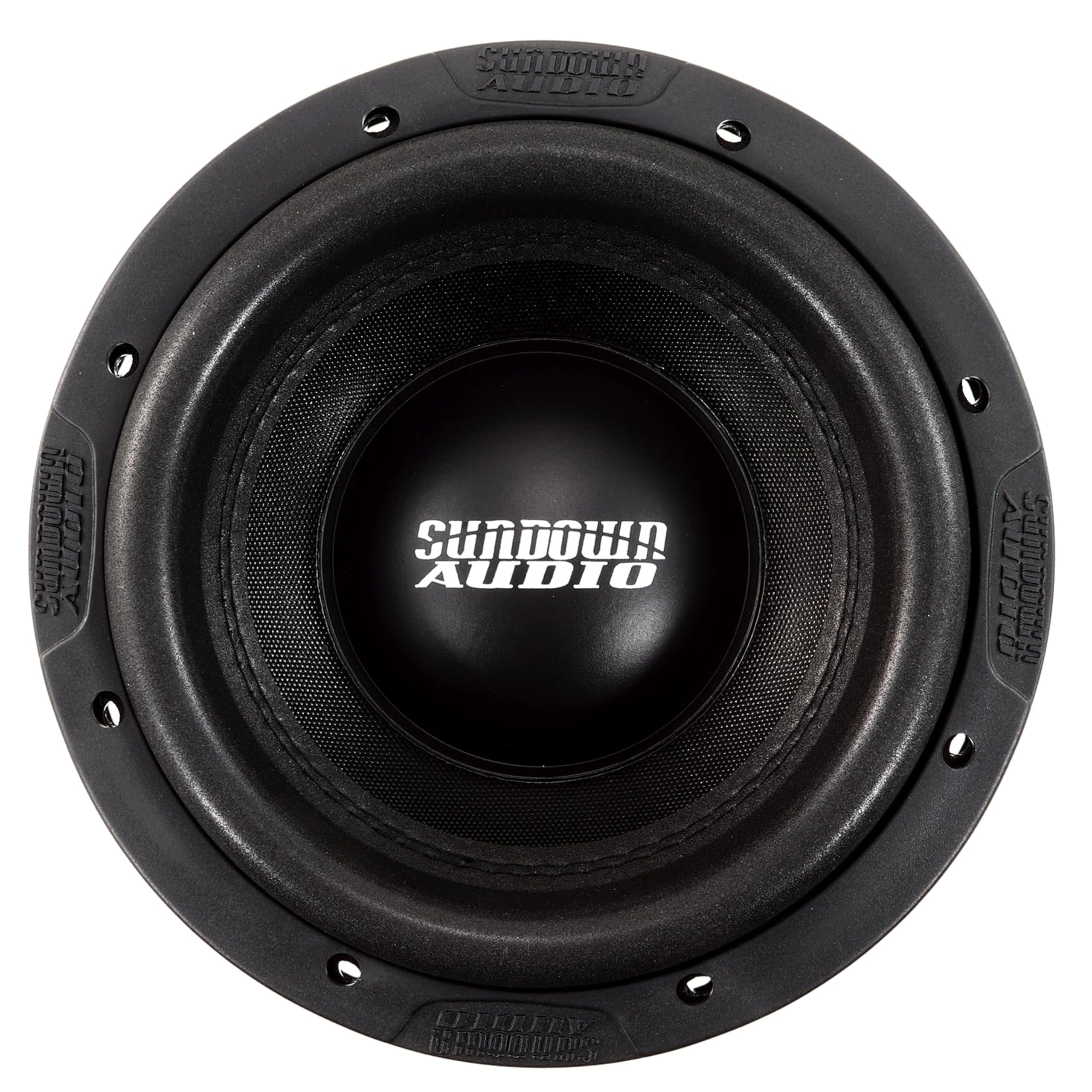 8" Sundown Audio X v.4 Dual 4 Ohm Subwoofer – 1000W RMS, Triple Stacked Magnet, 3" VC, Mega-Roll v.2 Surround, High Excursion 19mm Xmax, Deep Bass Optimized for Small Ported Boxes