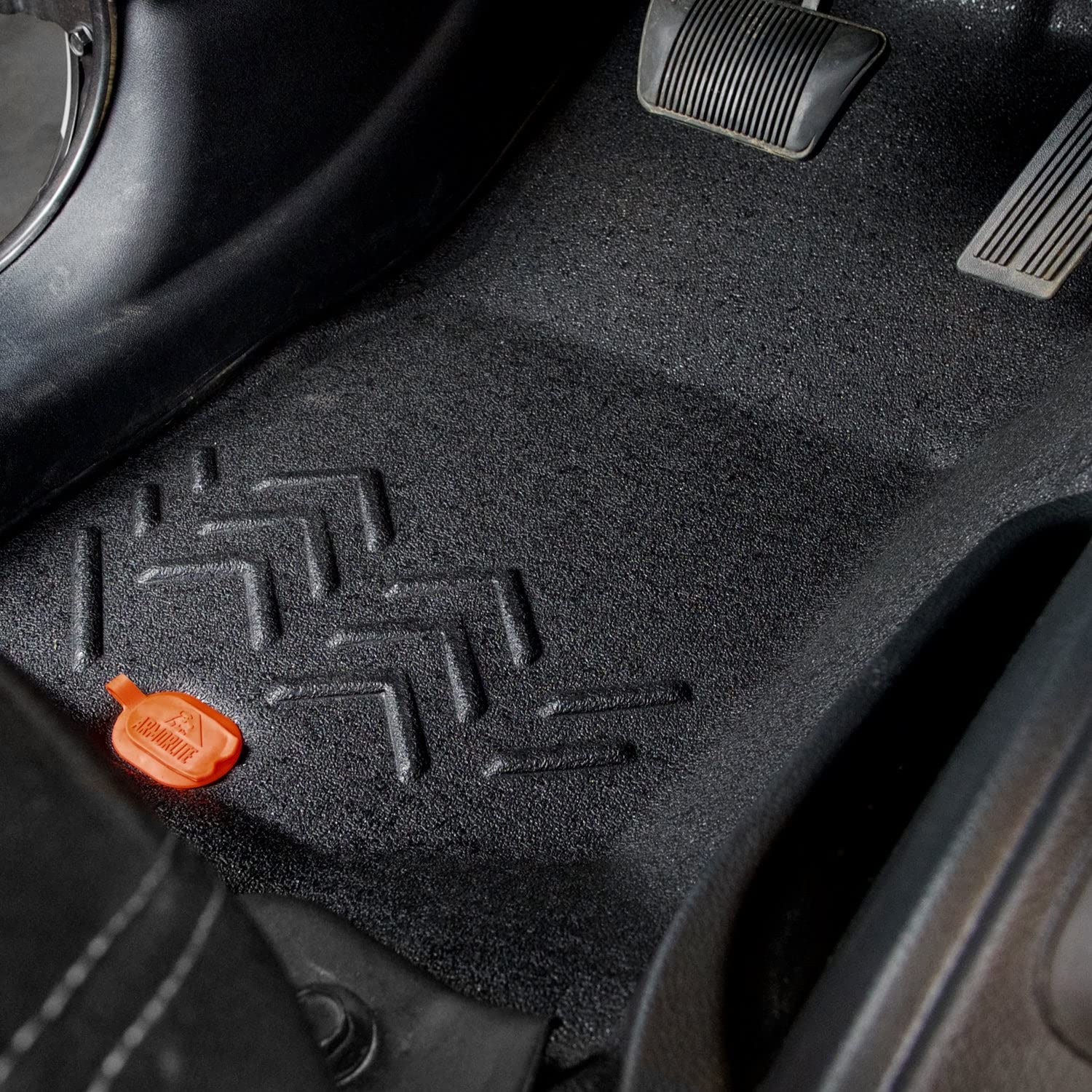 Composite flooring Armorlite for 07-18 Jeep Wrangler Unlimited JKU, Front and Rear, 3 Pieces, Black B1006714-BLK1-AA