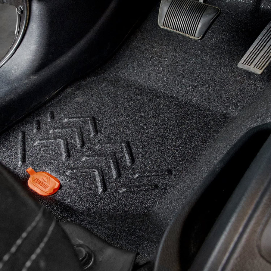 Composite flooring Armorlite for 07-18 Jeep Wrangler Unlimited JKU, Front and Rear, 3 Pieces, Black B1006714-BLK1-AA