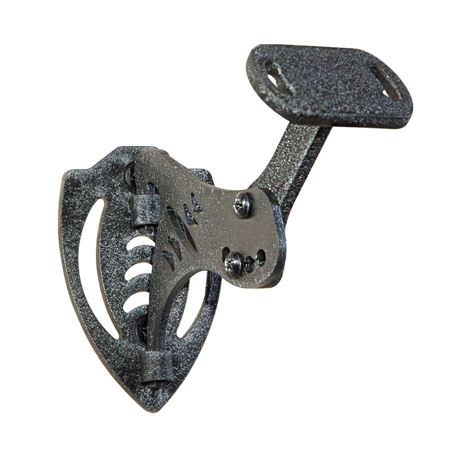 Skull Hooker XXL Bone Bracket Powder-Coated Steel – Designed to Accommodate the Skull Plates of Antlered and Horned Species Such as Elk, Caribou, Buffalo, Moose and Heavy-Horned Sheep, Graphite Black