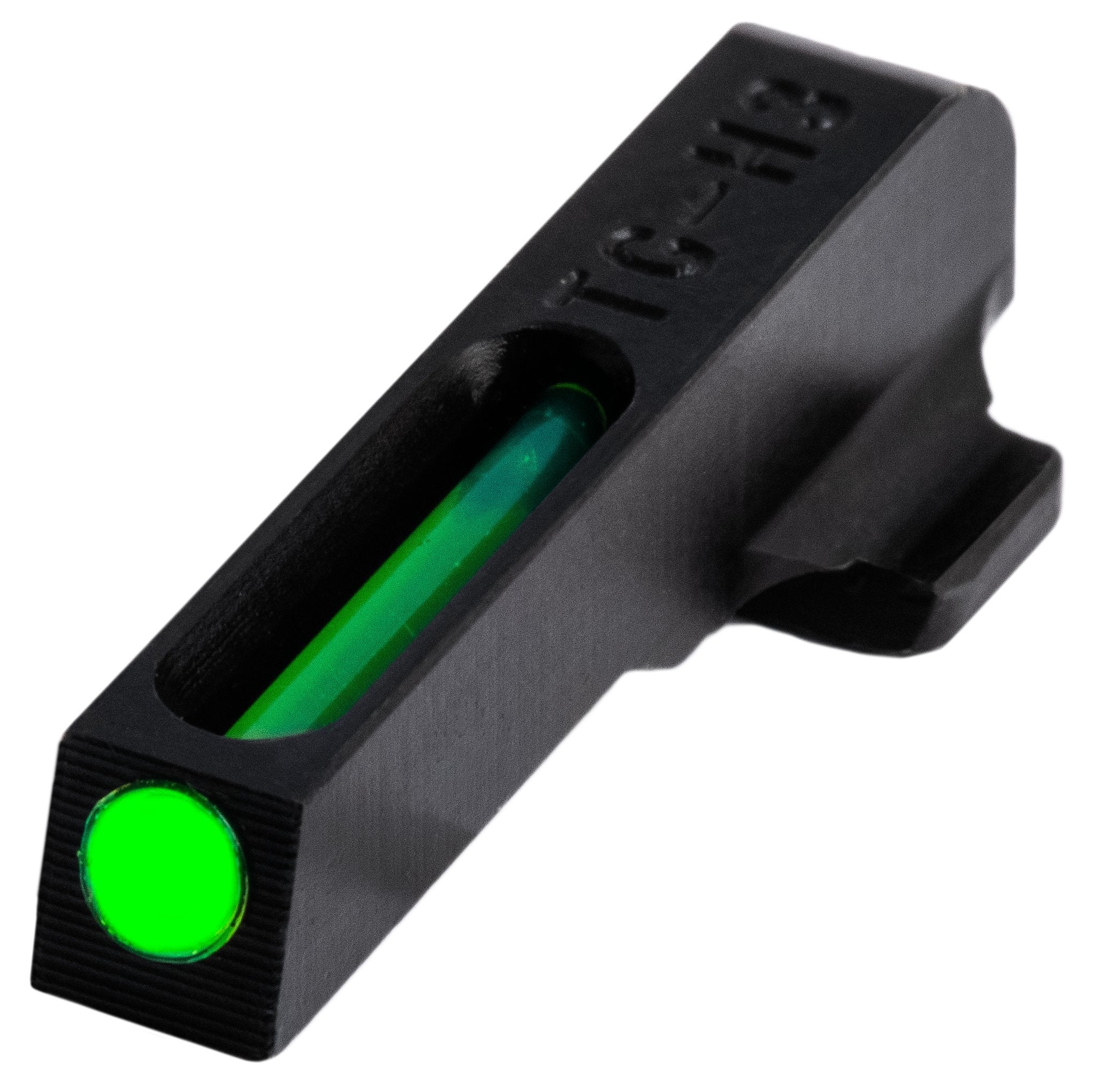 TFO TRUGLO Tritium & Fiber-Optic Handgun Sight | Durable Compact High-Visible Green Front & Green Rear Night Sight Set, Compatible with #8 Sig Sauer Front / #8 Rear