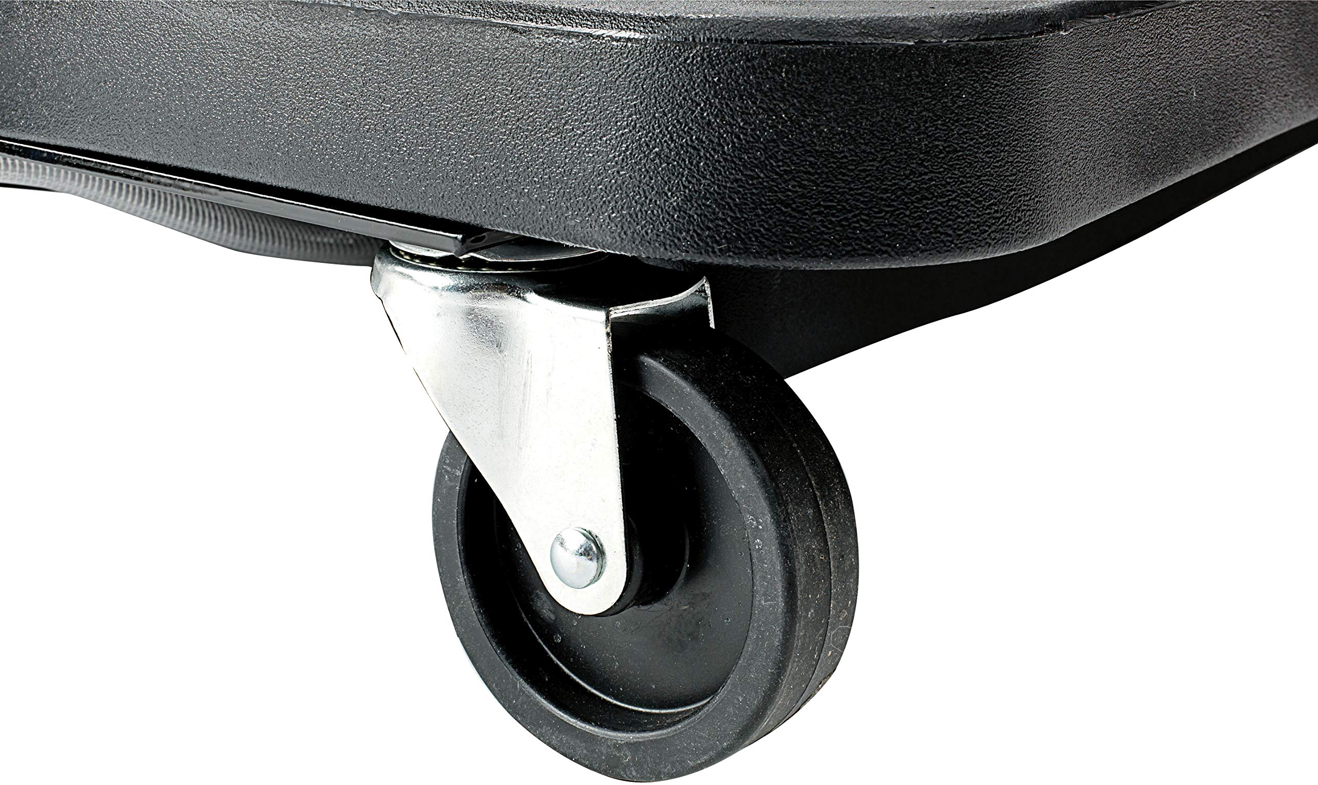 17-Gallon JohnDow Industries Poly Low-Profile Oil Drain with Electric Pump Kit JDI-17DPLP