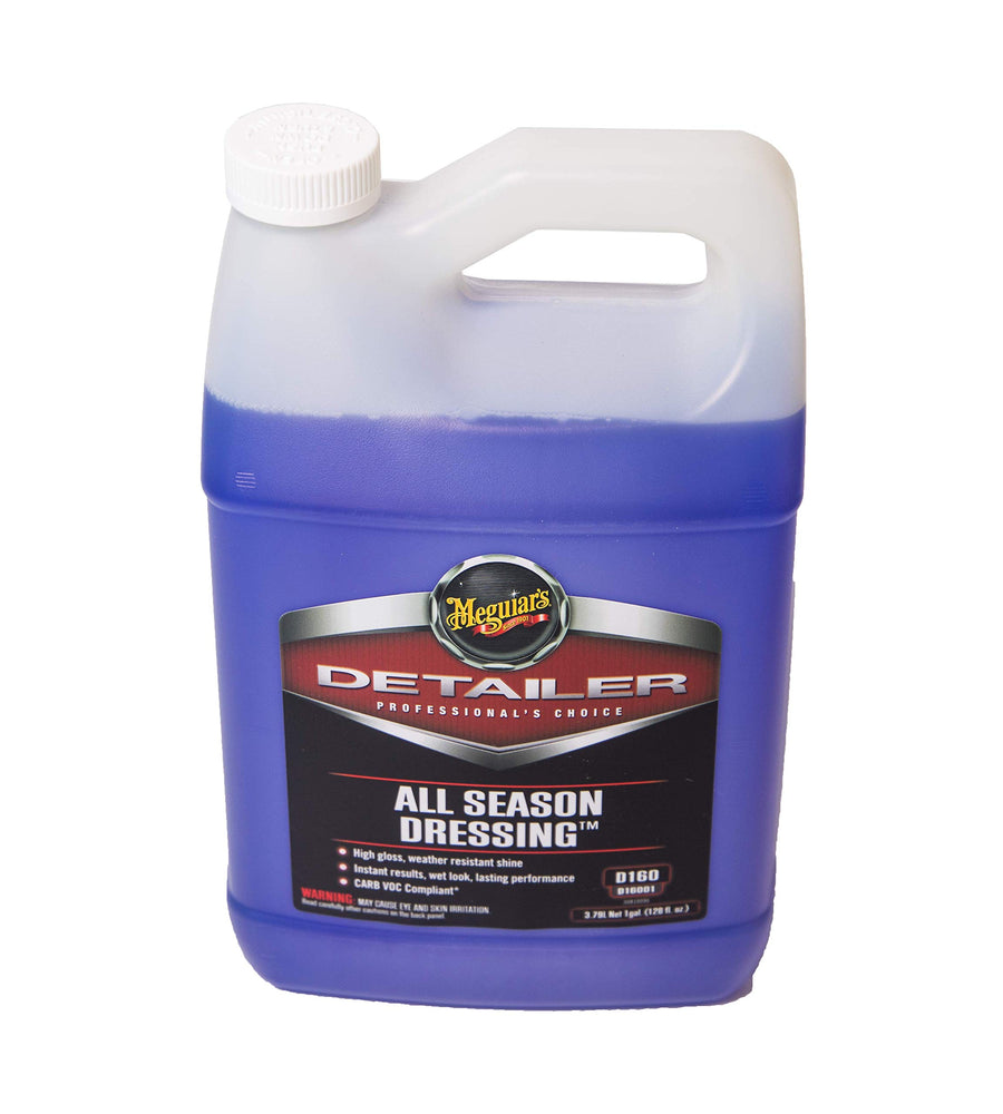 All Season Dressing Meguiar's Detailer 3.79 Litre D16001 for All Exterior Rubber and Plastic Surfaces