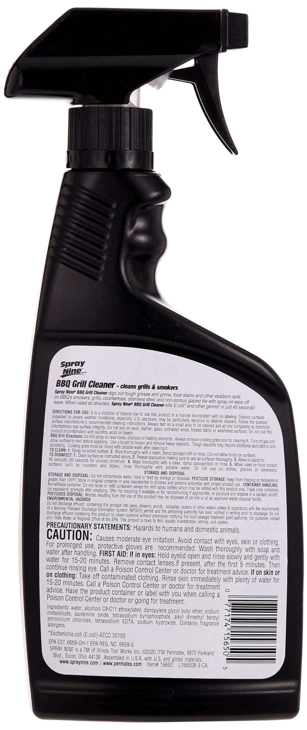 Grill Cleaner Spray Nine Bottle 22 Oz6