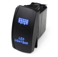 Rocker Switch LED w/ Blue LED Radiance