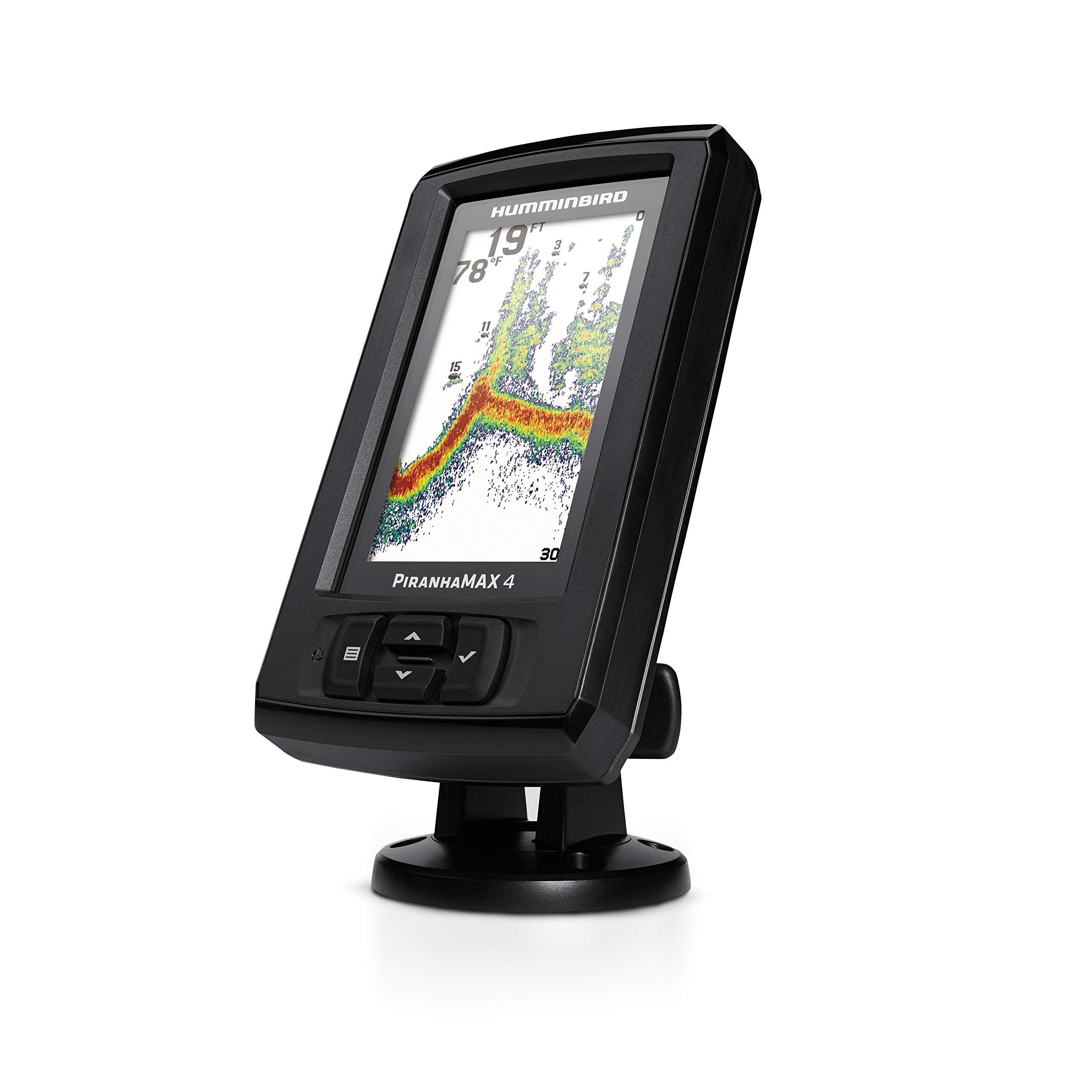PiranhaMAX 4 Humminbird Fish Finder with Transducer, Dual Beam Sonar