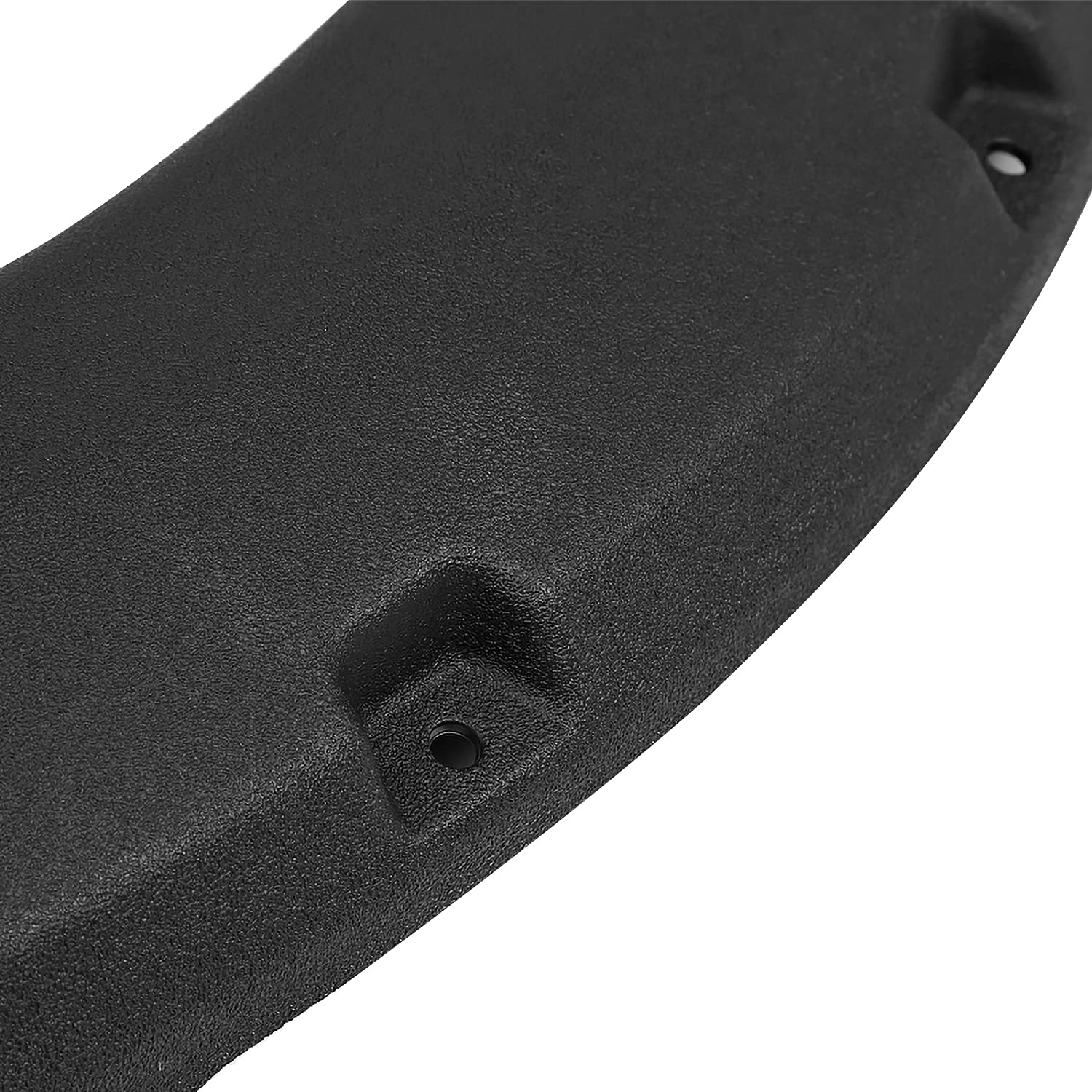 4PC Spec-D Tuning Front + Rear Rugged Pocket Rivet Bolt-On Style Fender Flares Compatible with 2015-2017 Ford F150 Styleside