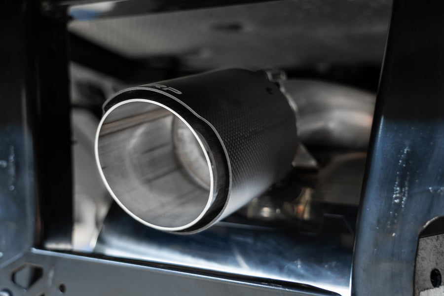 21-22 Can-Am Commander 1000R MBRP Slip On Exhaust Center Exit - Performance Series