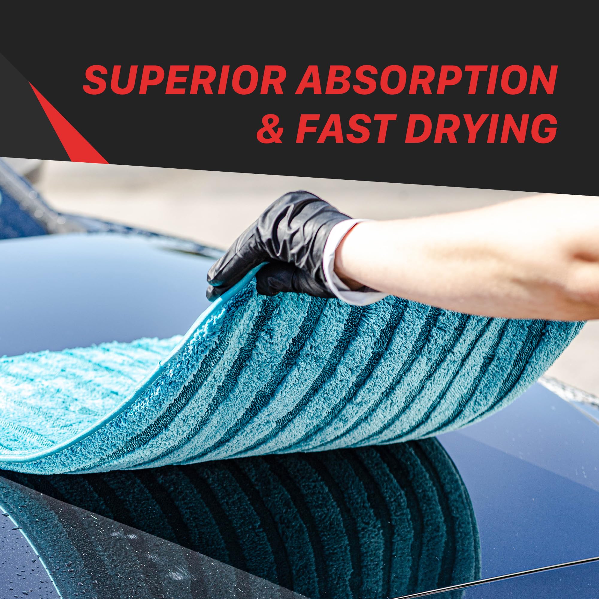 20" x 24" Maxshine Universal Vortex Towel – Ultra-Absorbent, Fast-Drying Microfiber for Car Wash & Detailing – Lint-Free, Durable, and Streak-Free for a Long-Lasting Shine