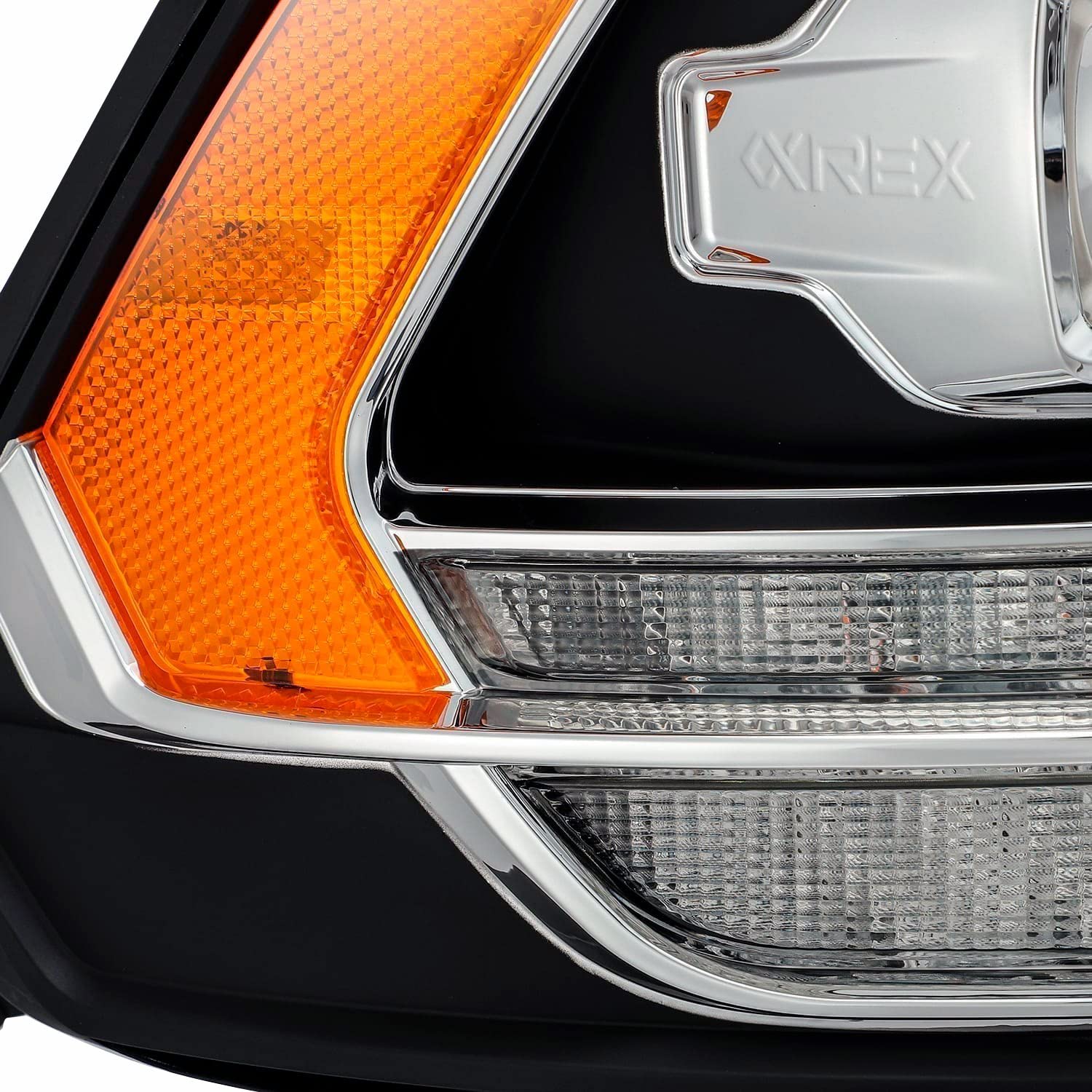 880523 AlphaRex USA Projector Headlamps Fits Dodge Ram 1500