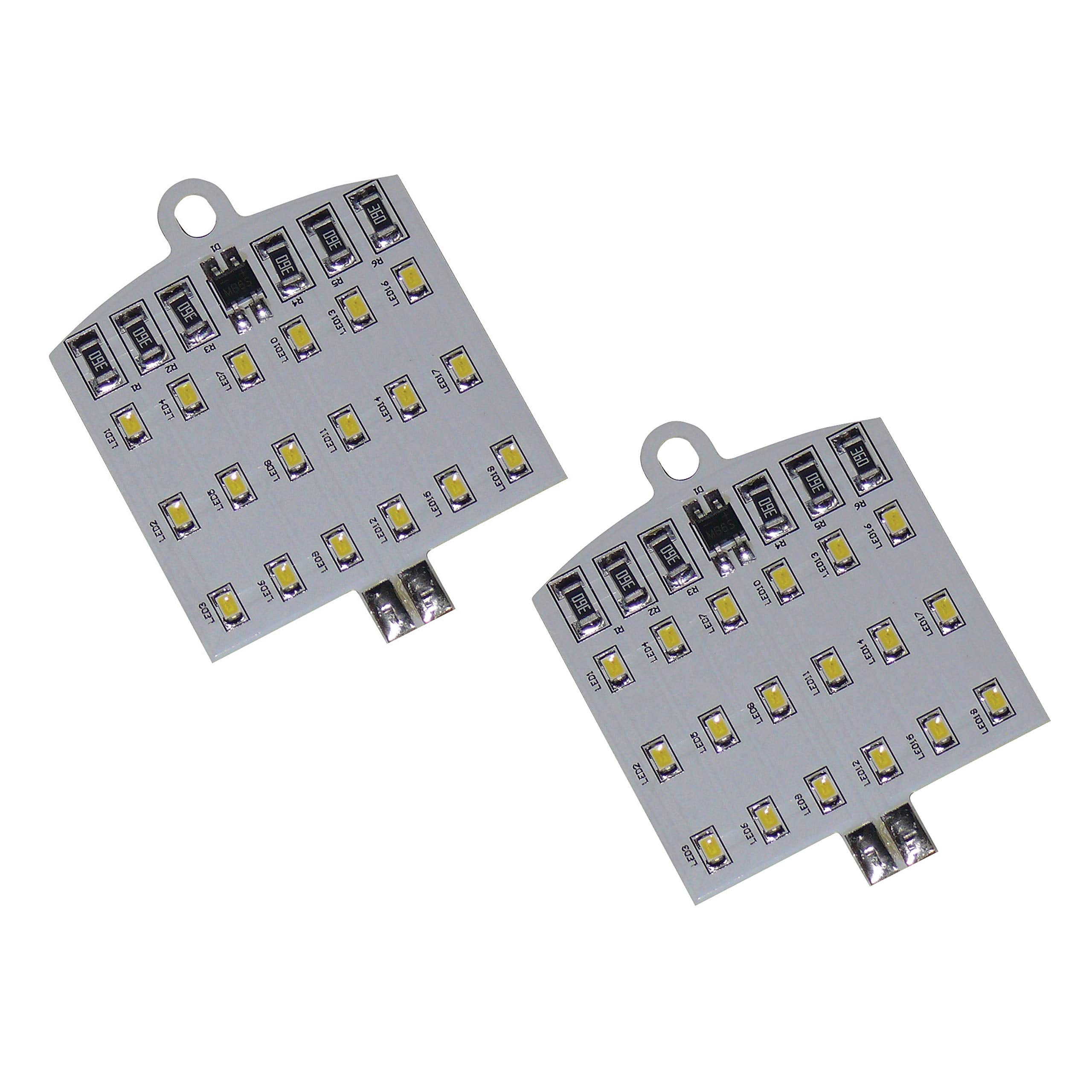 Valterra Diamond Group by Valterra 906 and 921 LED Replacement Flat Bulb, Fully Dimmable, 180LUM, 3500K, 0.12A, 20W (2 Pack) - DG724321VP