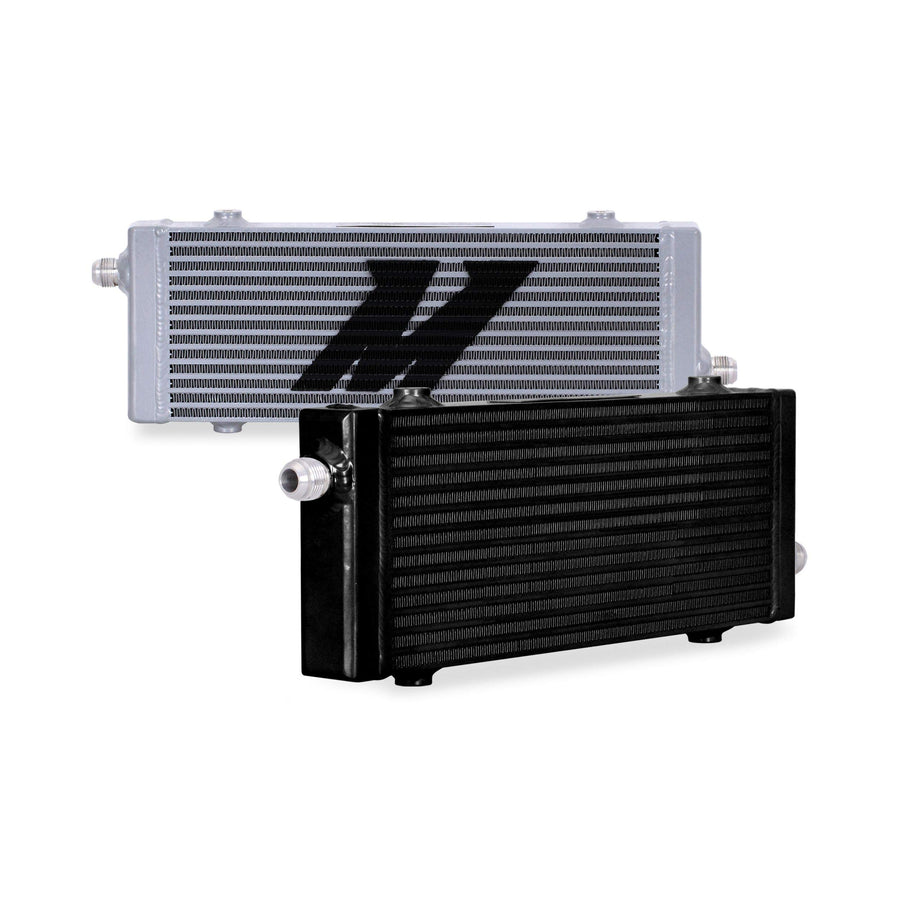 Mishimoto Cross Flow Universal Bar & Plate Oil Cooler, Medium, Black,MMOC-SP-MBK