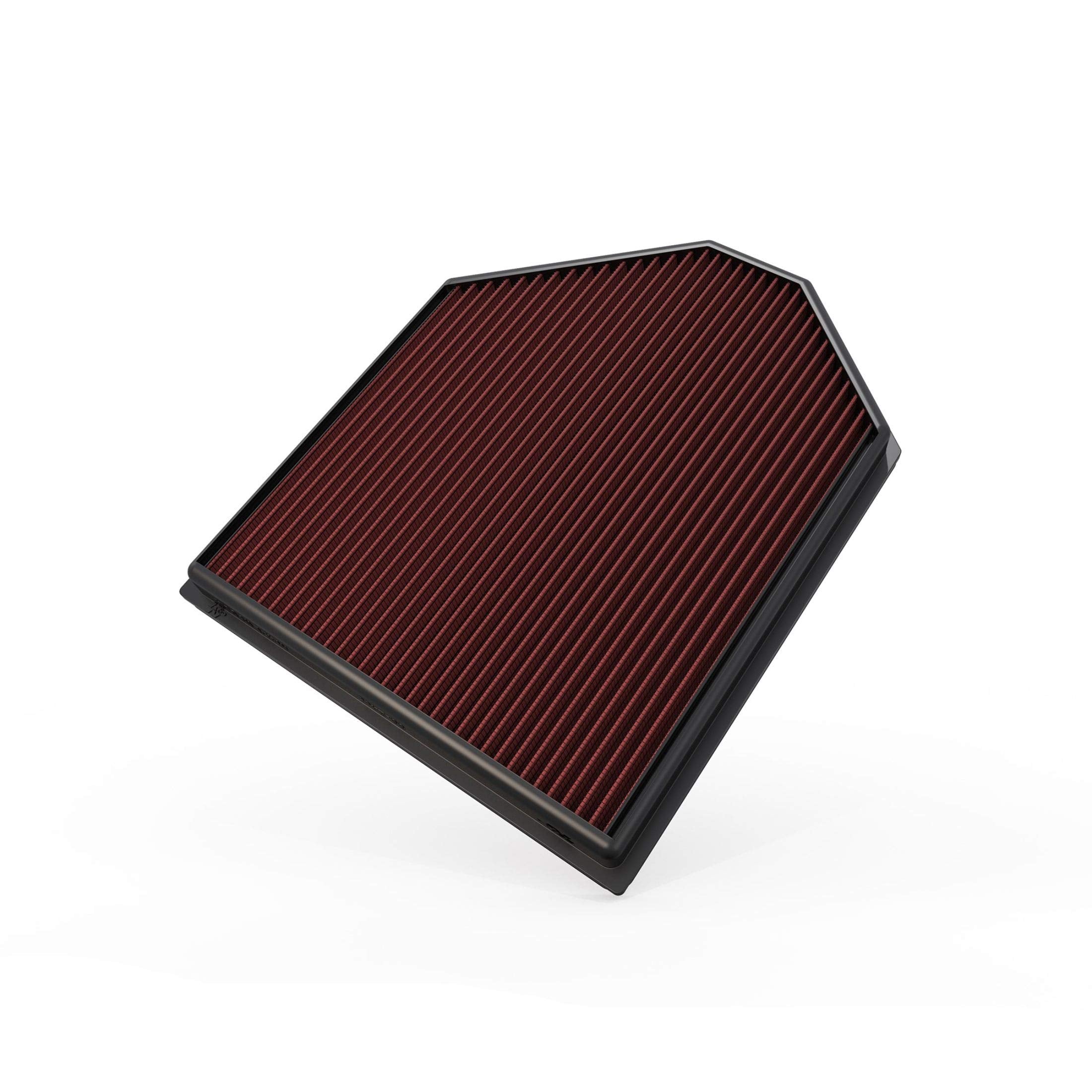 K&N Original High-Flow Lifetime Engine Air Filter: Increase Power: Premium, Washable: Compatible with 2011-2018 BMW: X3, X4, 33-2465